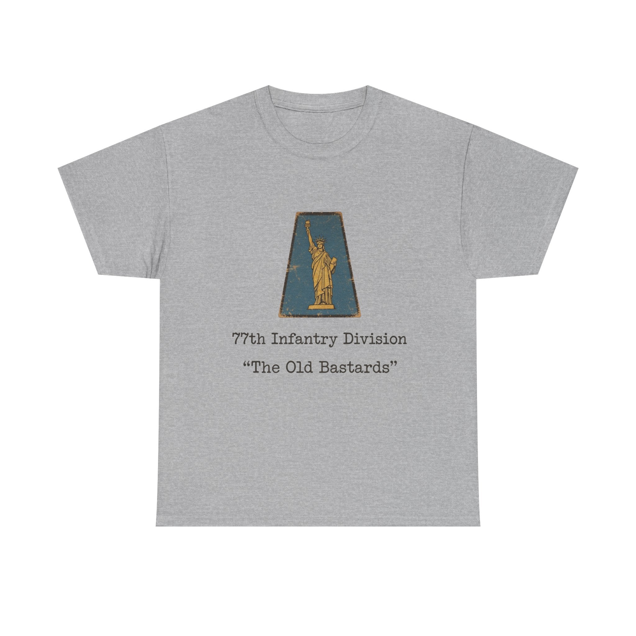 WWII WW2 77th Infantry Division "The Old Bastards" T-Shirt | Military Unit Tee