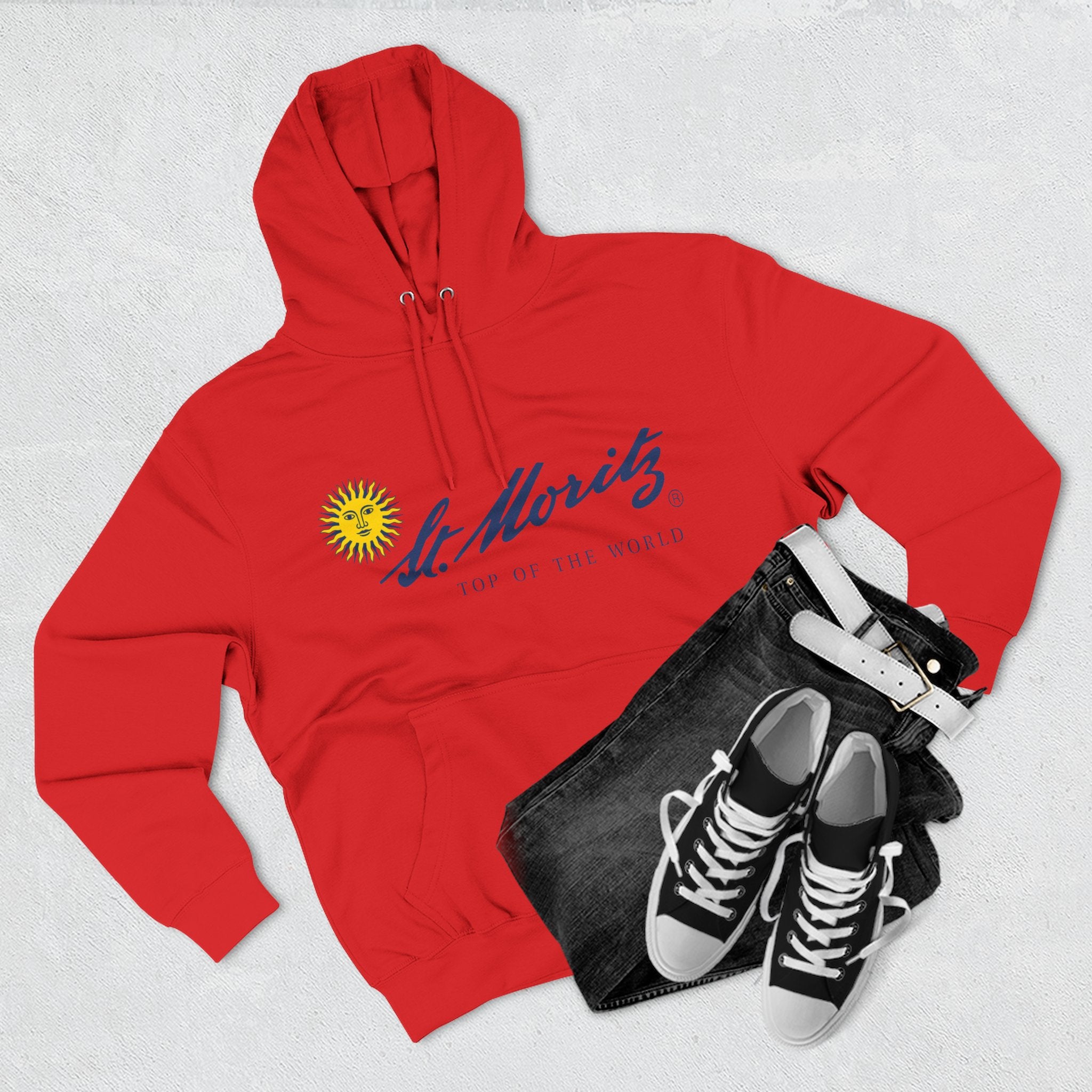 St. Moritz Vintage - Top of the World Hoodie
