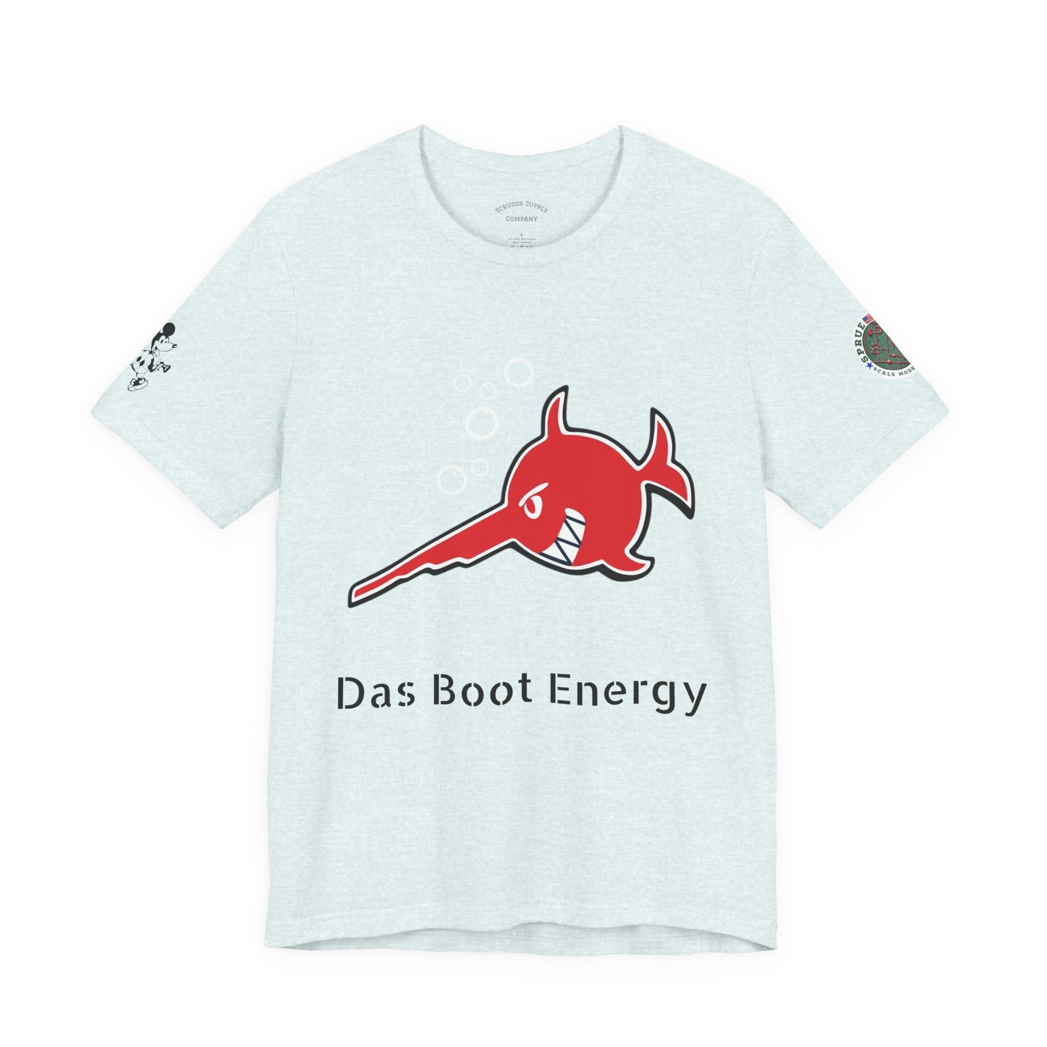 WWII Das Boot Energy T-Shirt | Sprue Crew Logo