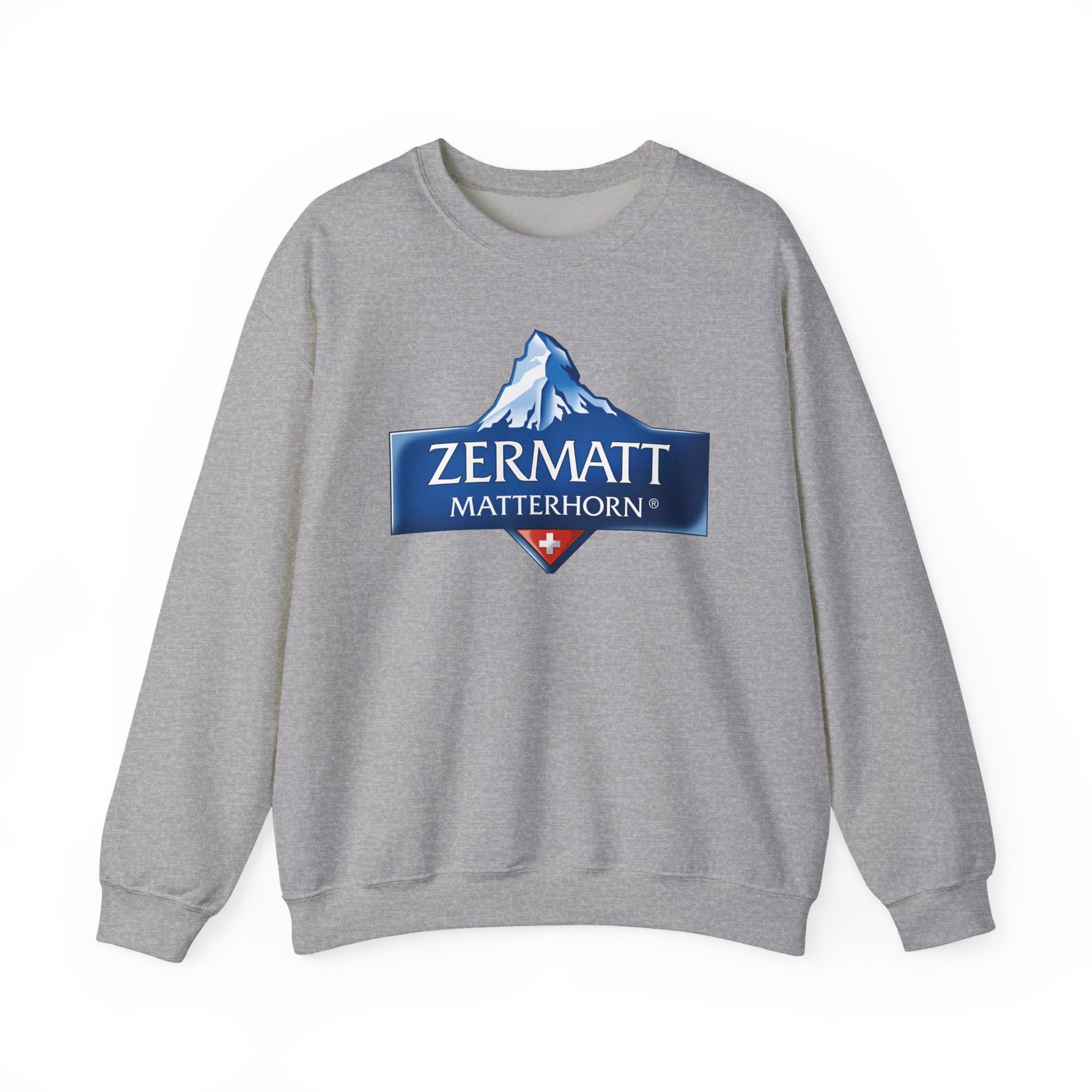 Zermatt Switzerland Matterhorn Logo Sweatshirt