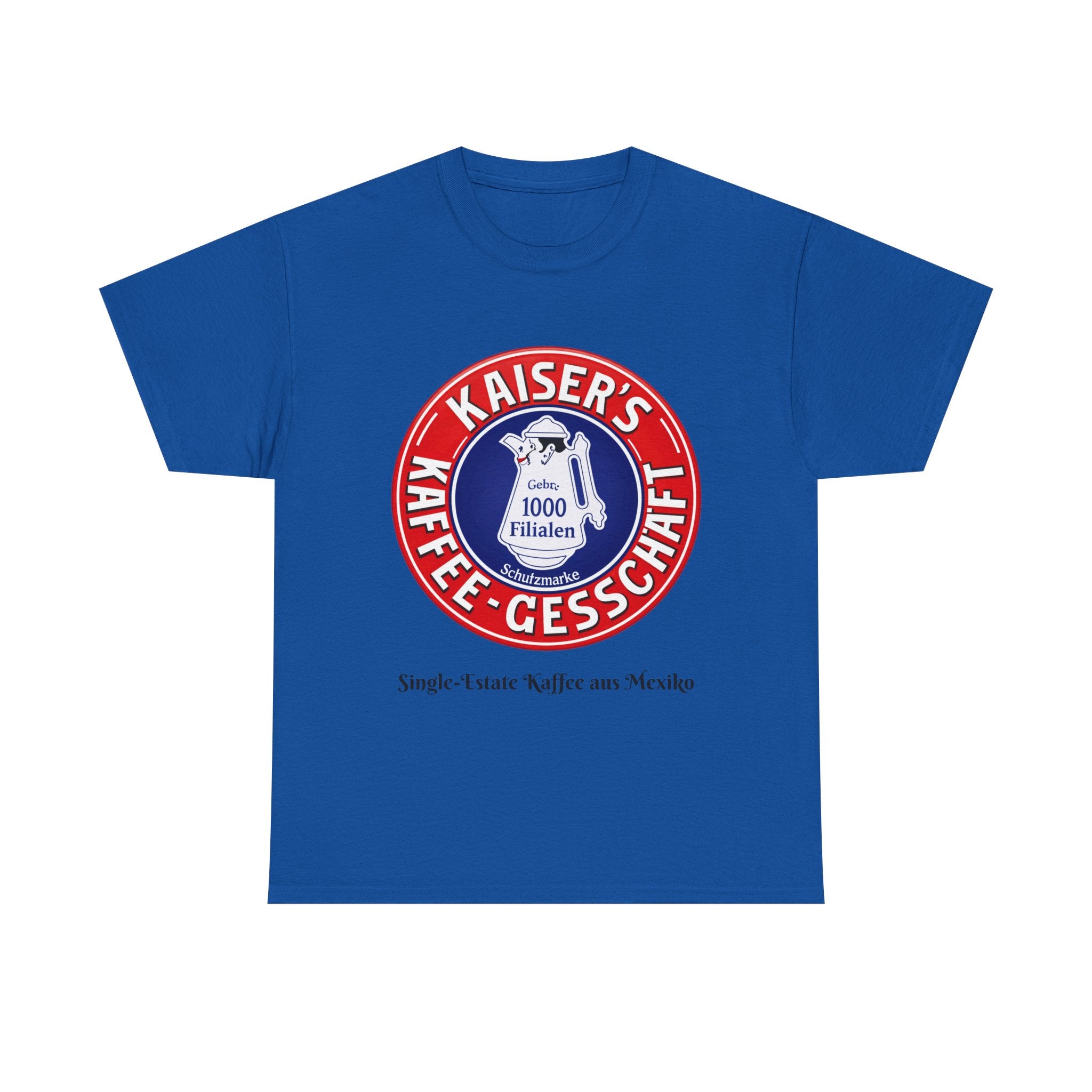 WWII German Kaiser's Kaffee-Geschäft logo T-Shirt | Vintage German Coffee Badge T-Shirt
