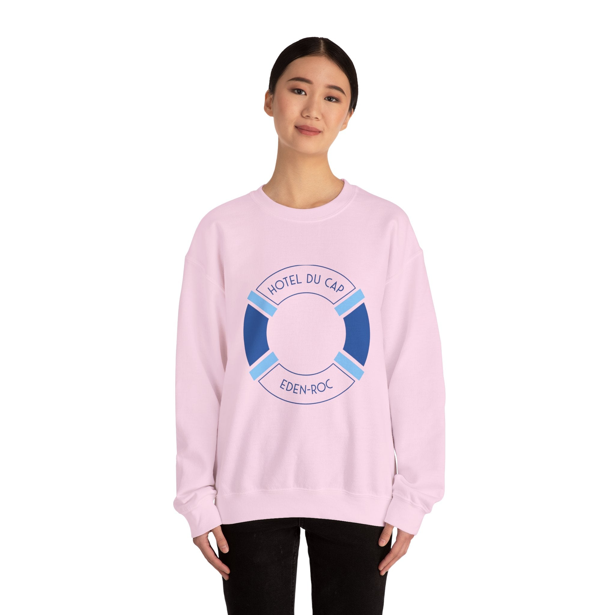 Hotel du Cap Eden-Roc Graphic Sweatshirt , French Riviera Resort Style