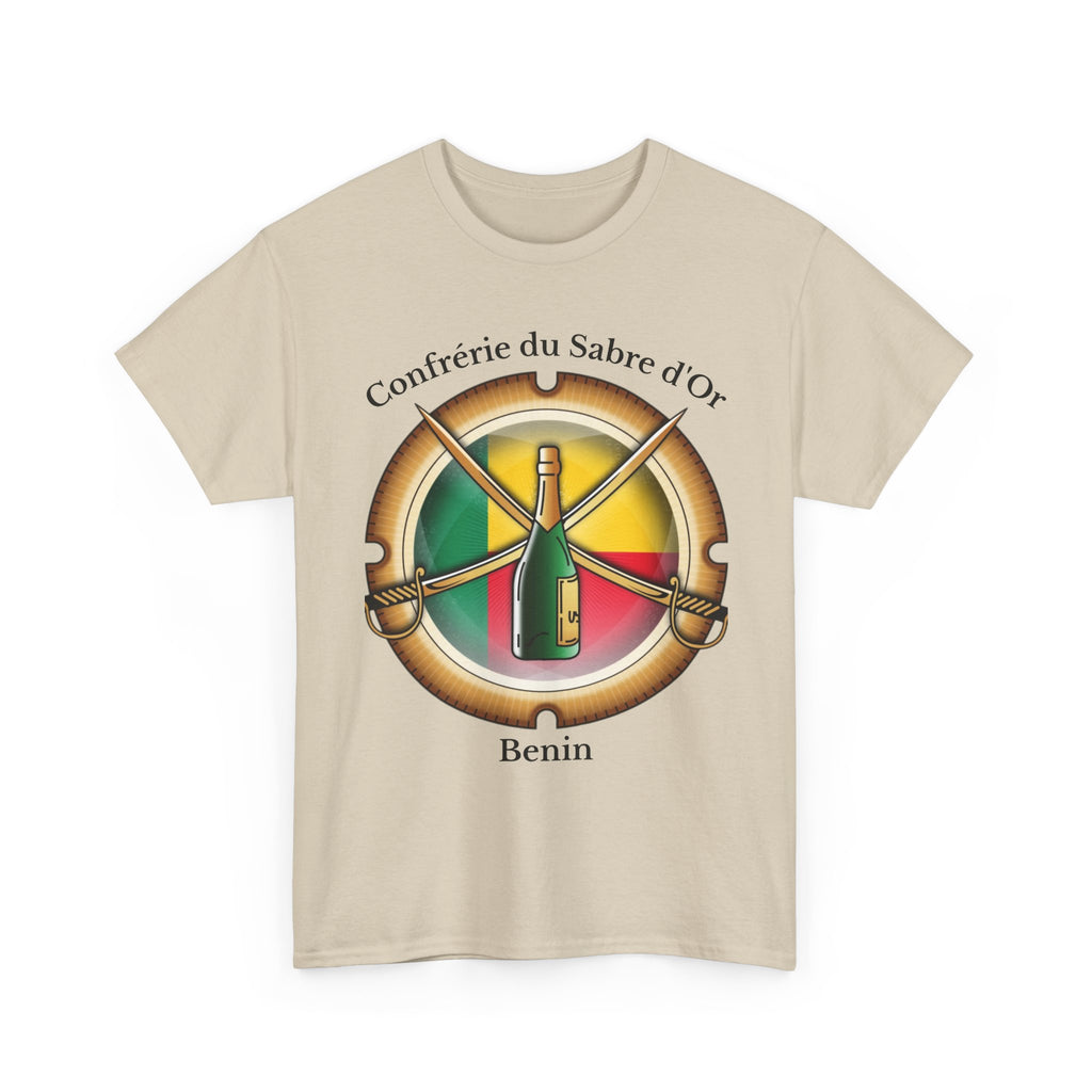 Confrérie du Sabre d'Or Benin T-Shirt | Champagne Sabre Benin