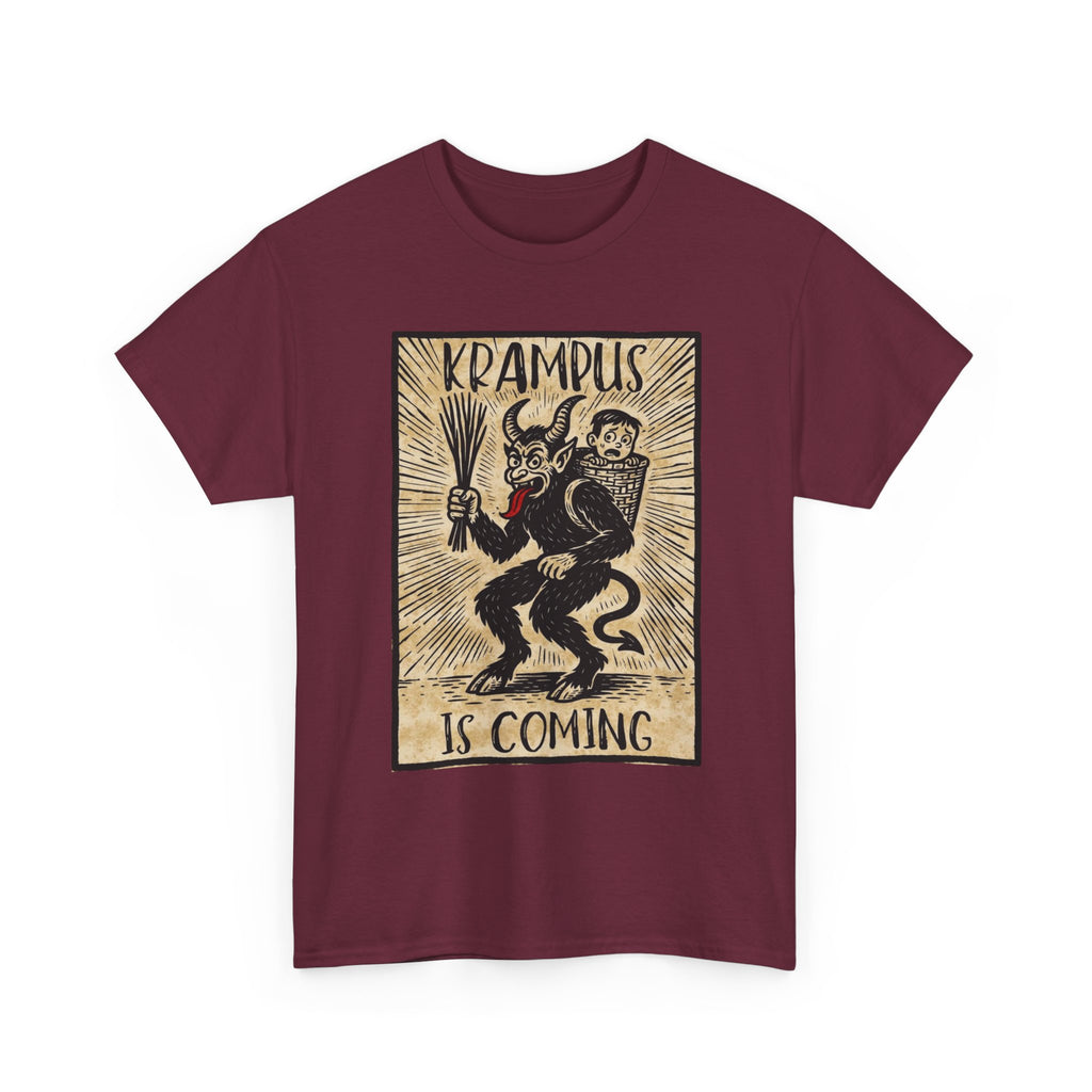 Krampus Is Coming T-Shirt | Krampus Holiday