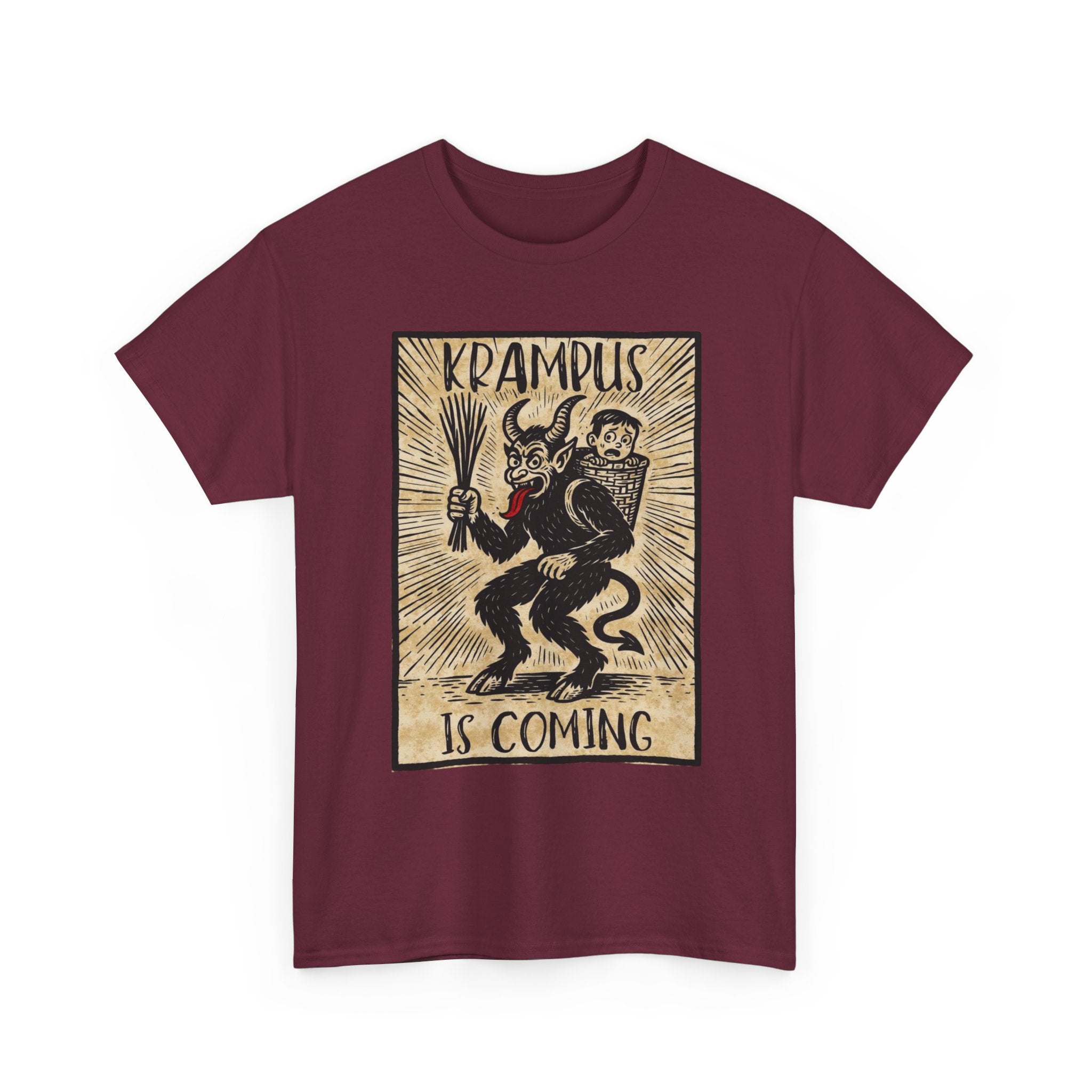 Krampus Is Coming T-Shirt | Krampus Holiday