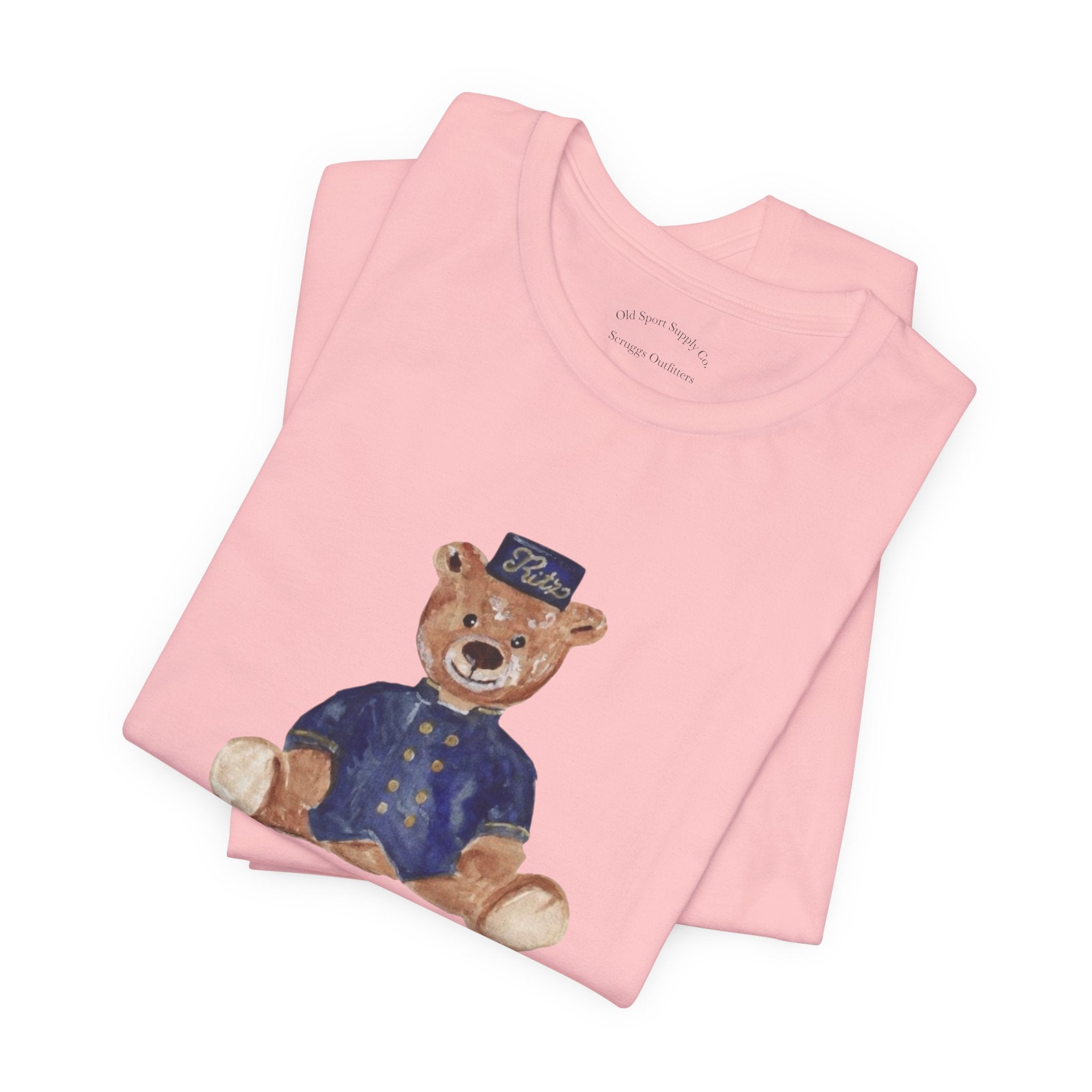 Vintage Ritz Paris Teddy Bear T-Shirt