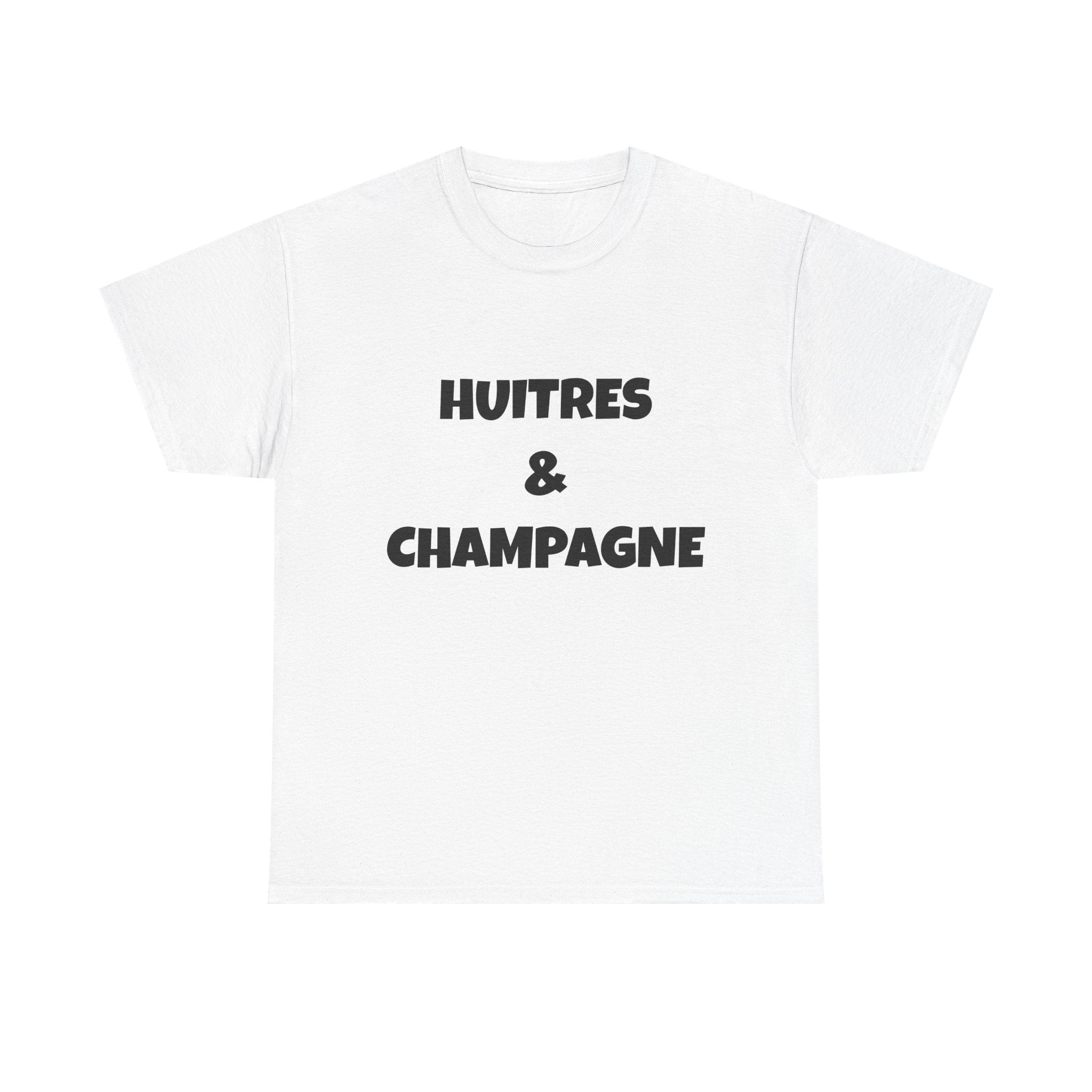 Huitres & Champagne T-shirt / French Champagne T-Shirt