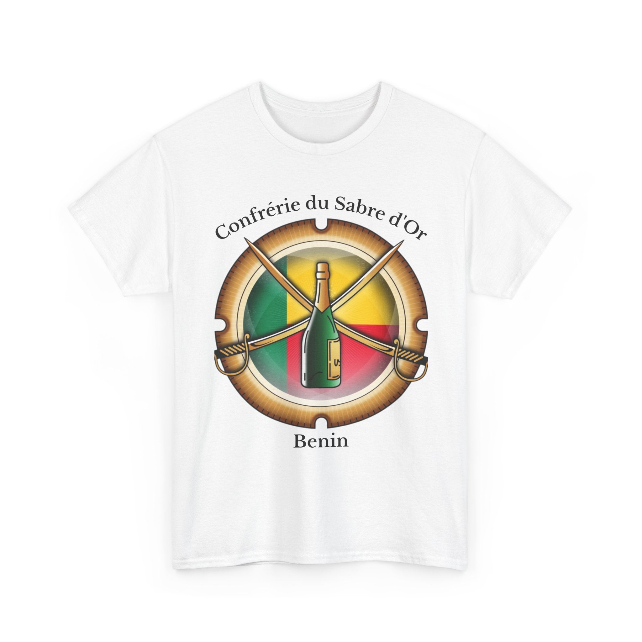 Confrérie du Sabre d'Or Benin T-Shirt | Champagne Sabre Benin