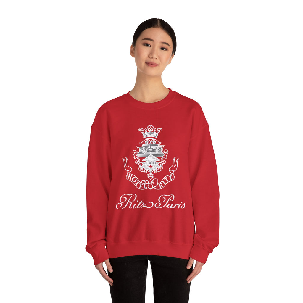 Ritz Paris Sweatshirt with Vintage Crest Logo