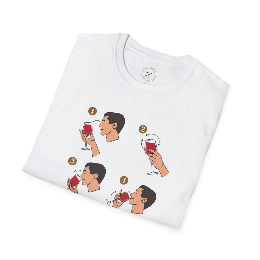 Wine Tasting  T-shirt | Découverte l'art de la dégustation T-Shirt | Wine Tasting Illustration