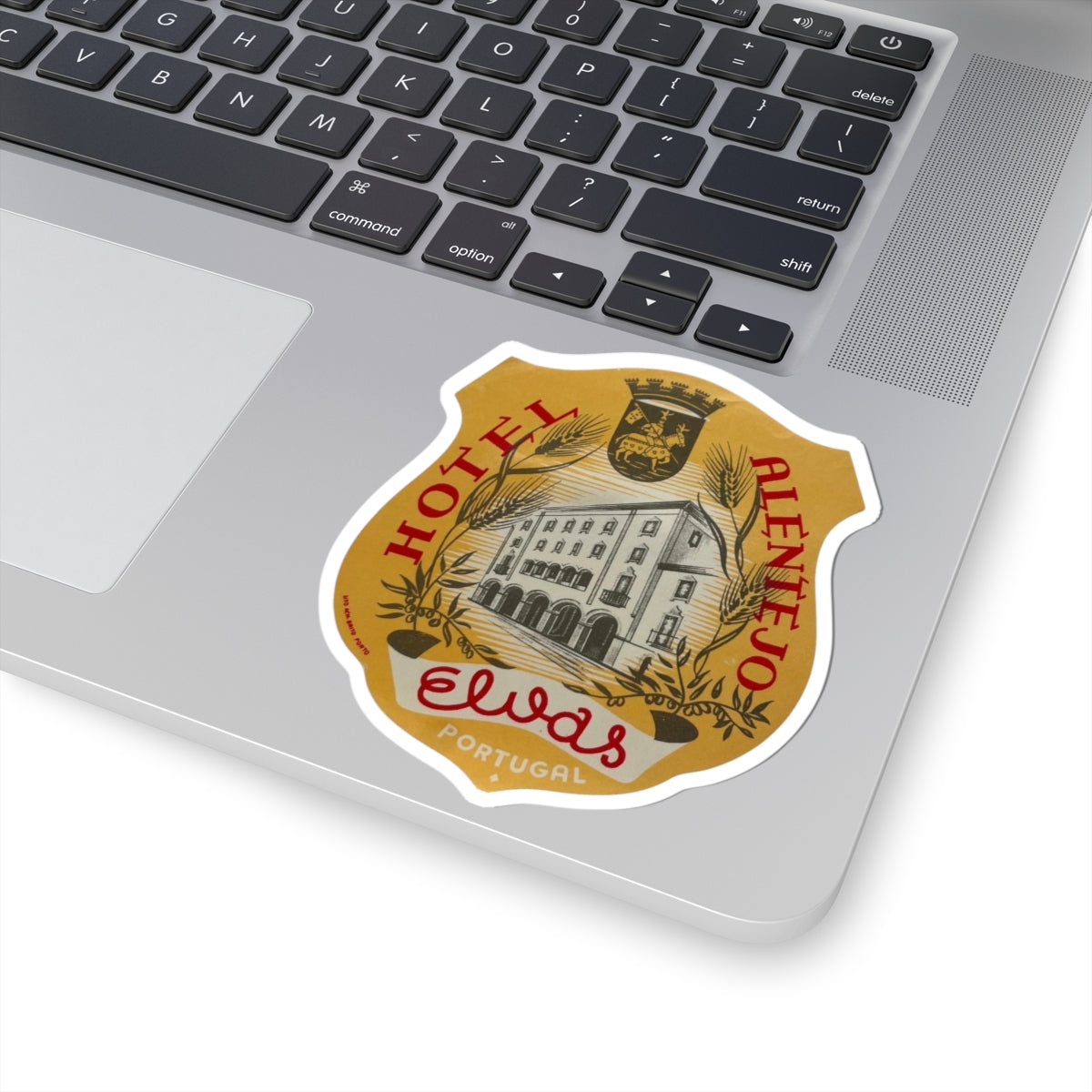 Hotel Alentejo Elvas Vinyl Sticker | Vintage Portugal Travel Decal