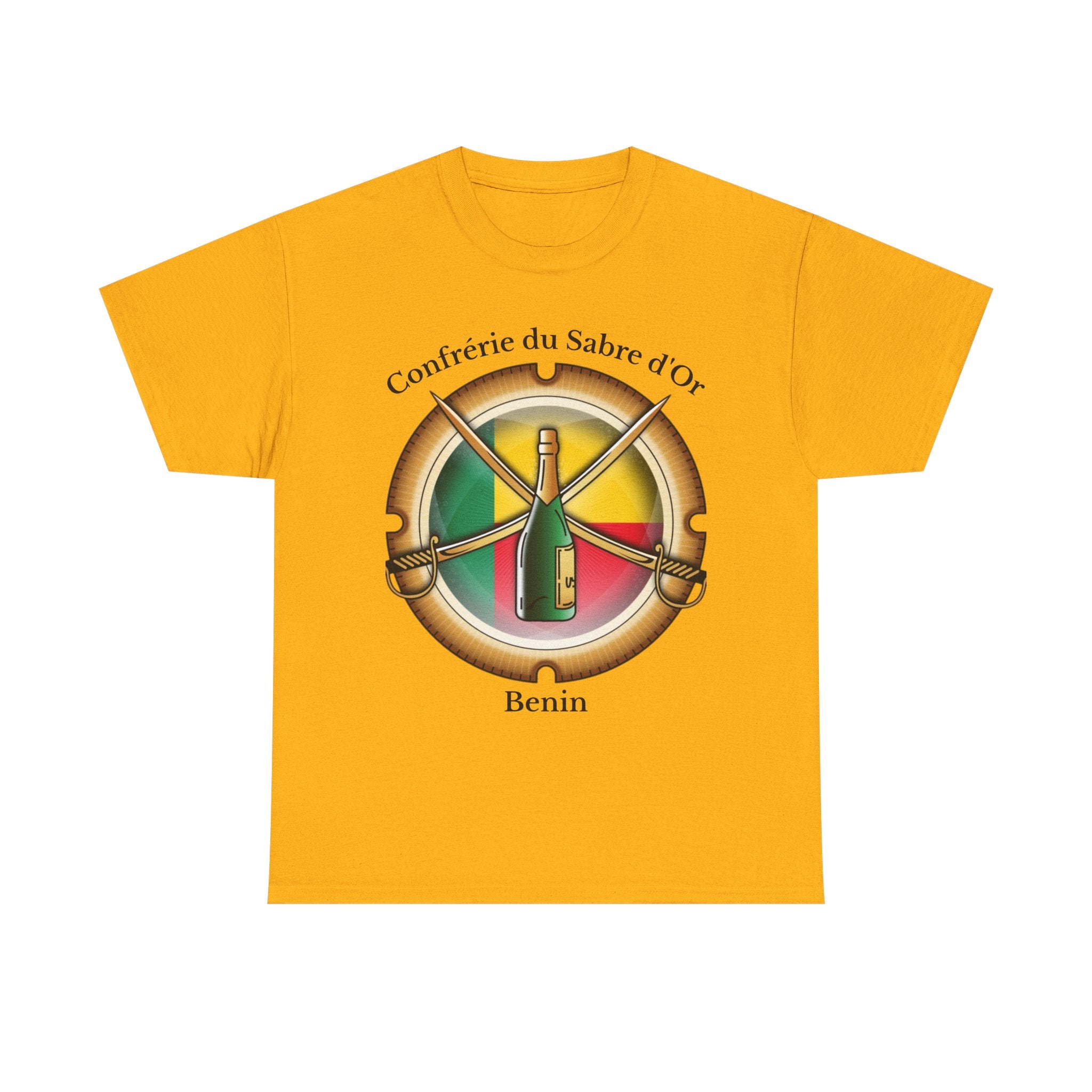 Confrérie du Sabre d'Or Benin T-Shirt | Champagne Sabre Benin