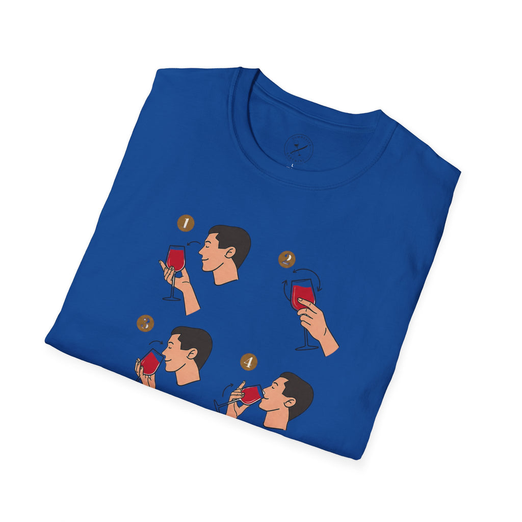 Wine Tasting  T-shirt | Découverte l'art de la dégustation T-Shirt | Wine Tasting Illustration