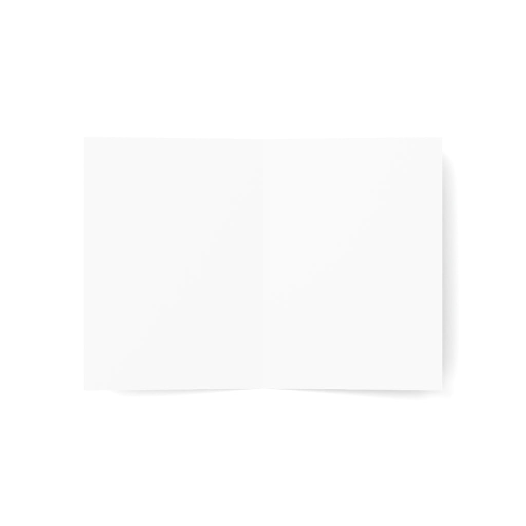 Seahorse 'We Mate For Life Semper Unus' Greeting Card