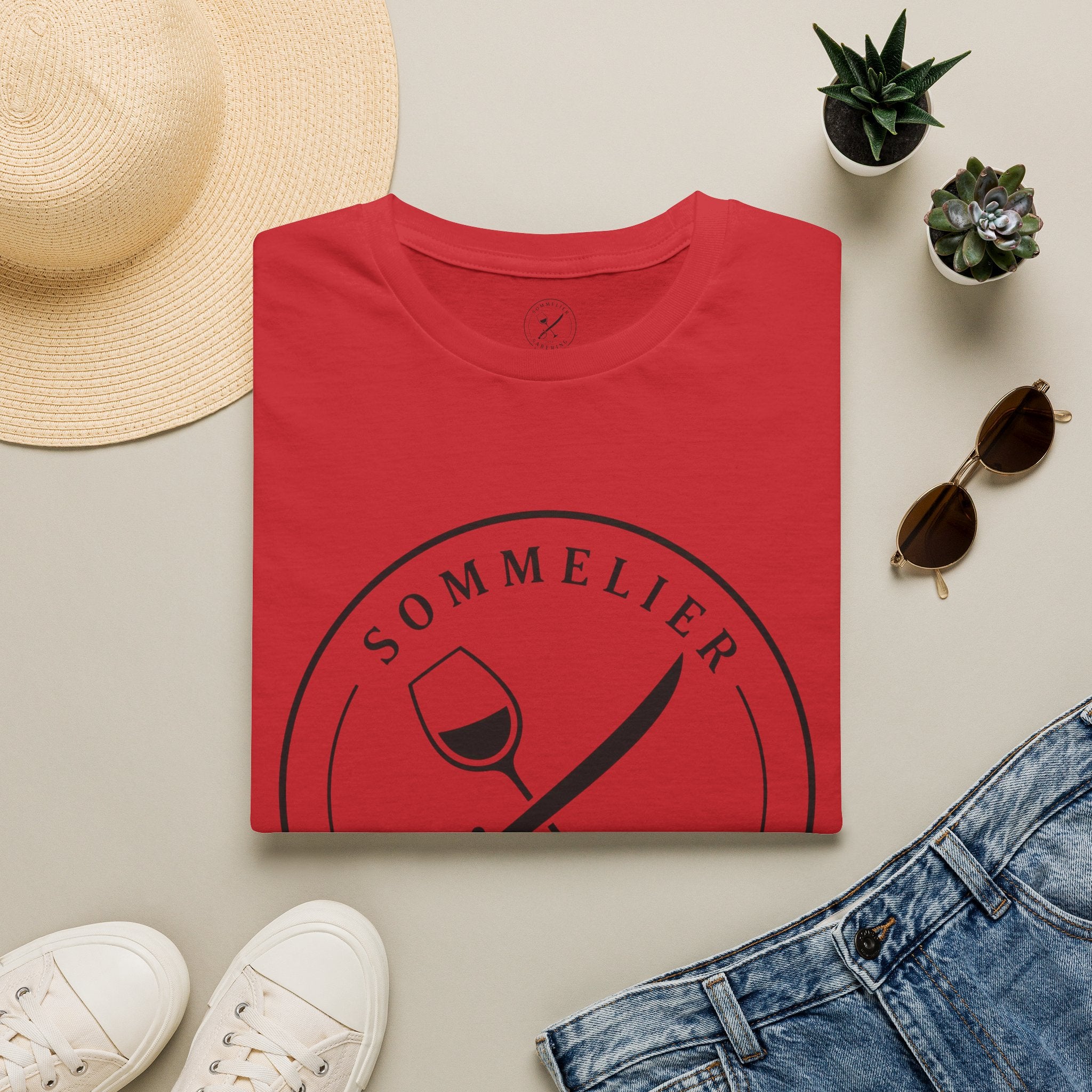 Sommelier and Sabering logo T-Shirt