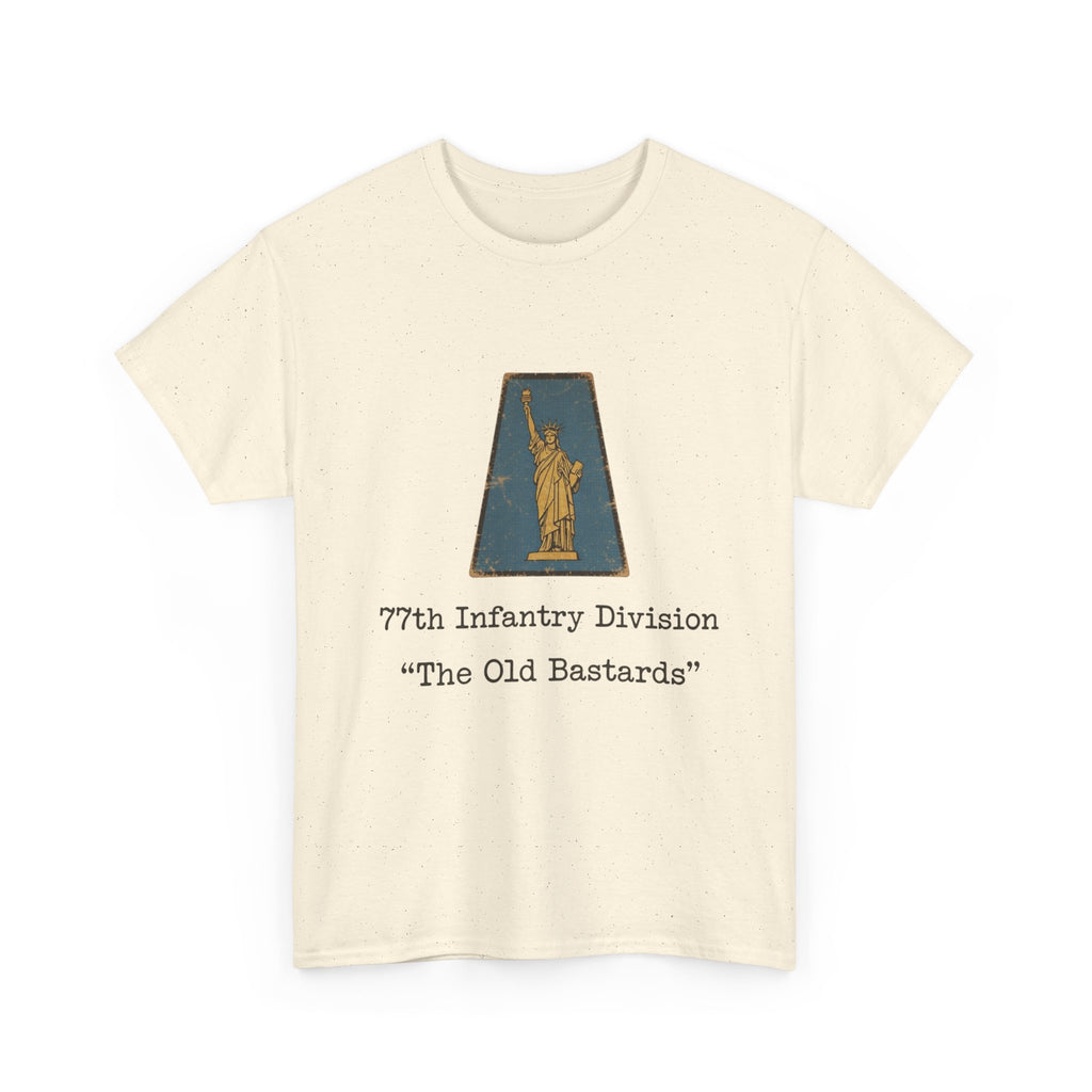 WWII WW2 77th Infantry Division "The Old Bastards" T-Shirt | Military Unit Tee