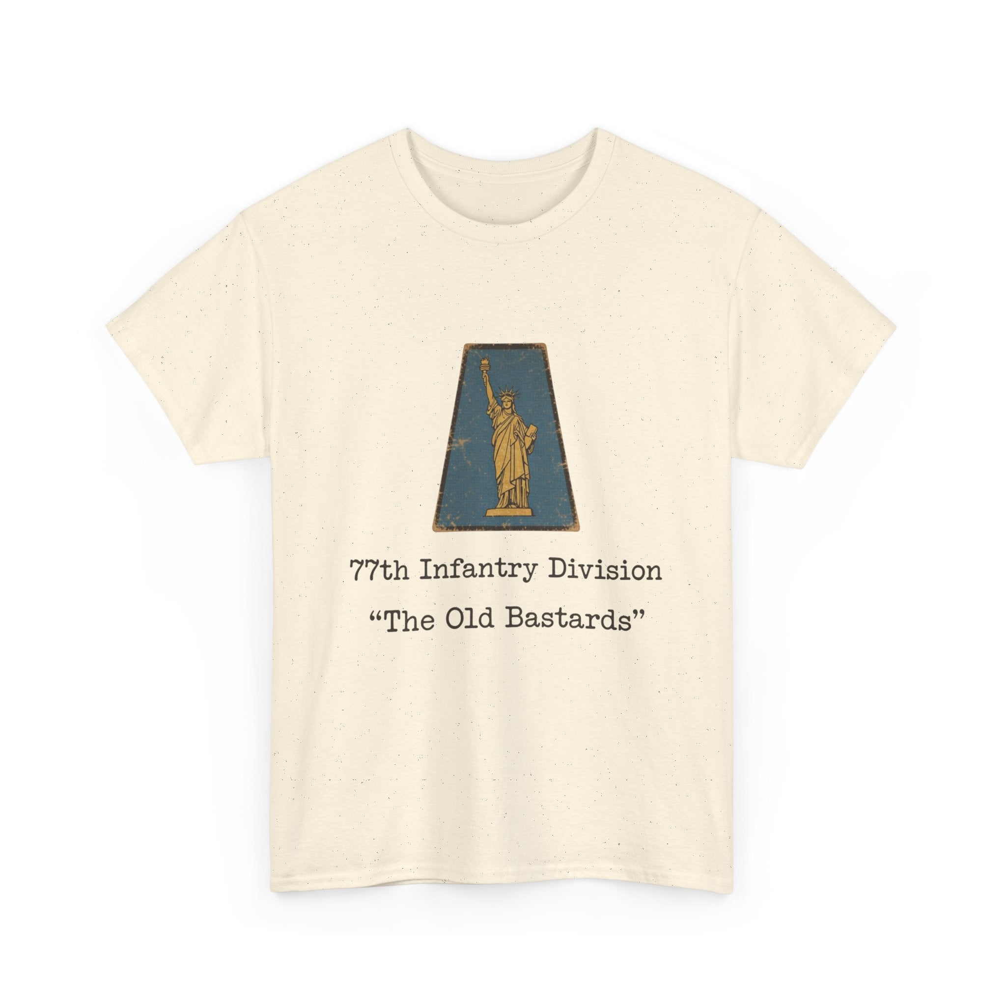 WWII WW2 77th Infantry Division "The Old Bastards" T-Shirt | Military Unit Tee