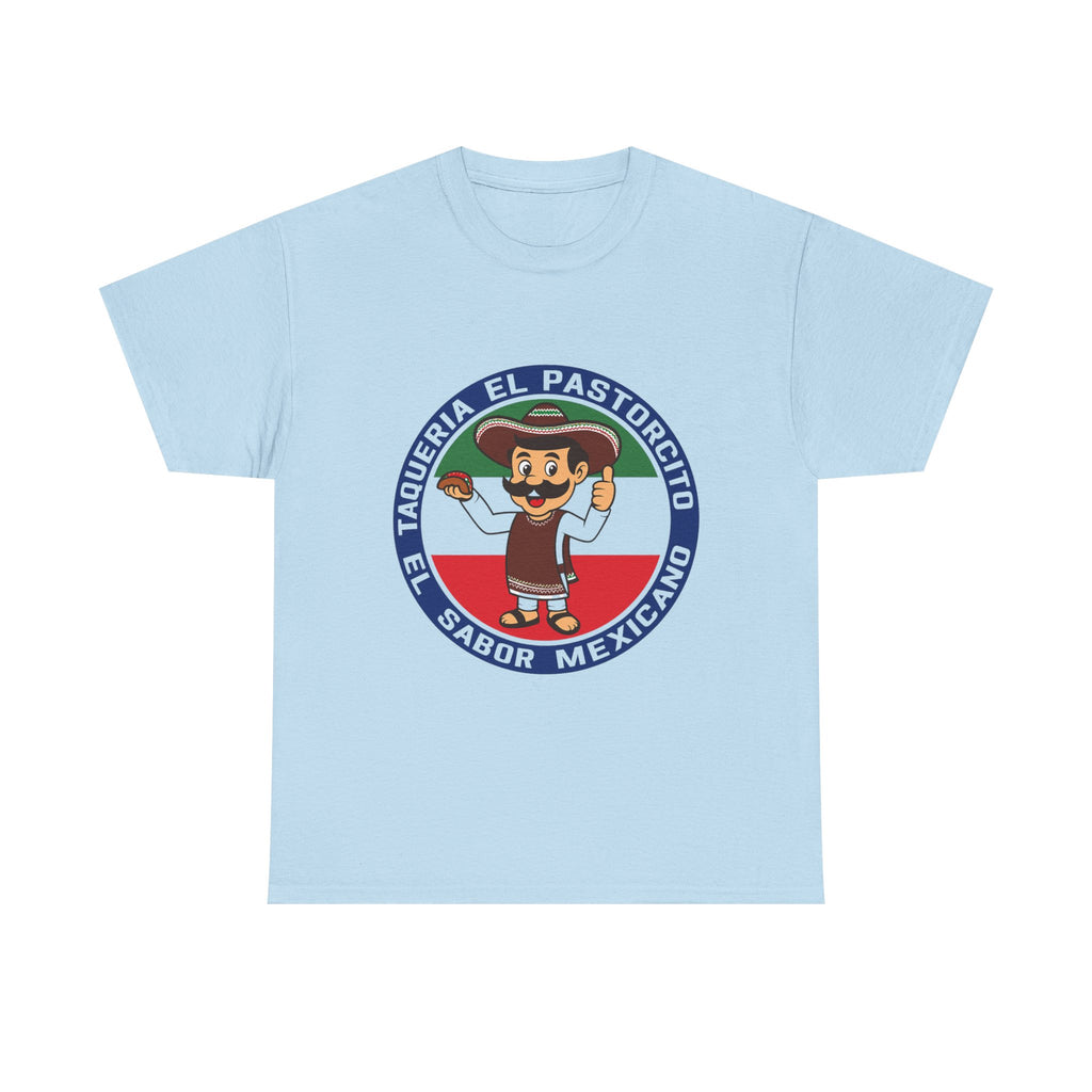 Guatemala El Sabor Taquería El Pastorcito logo T-Shirt