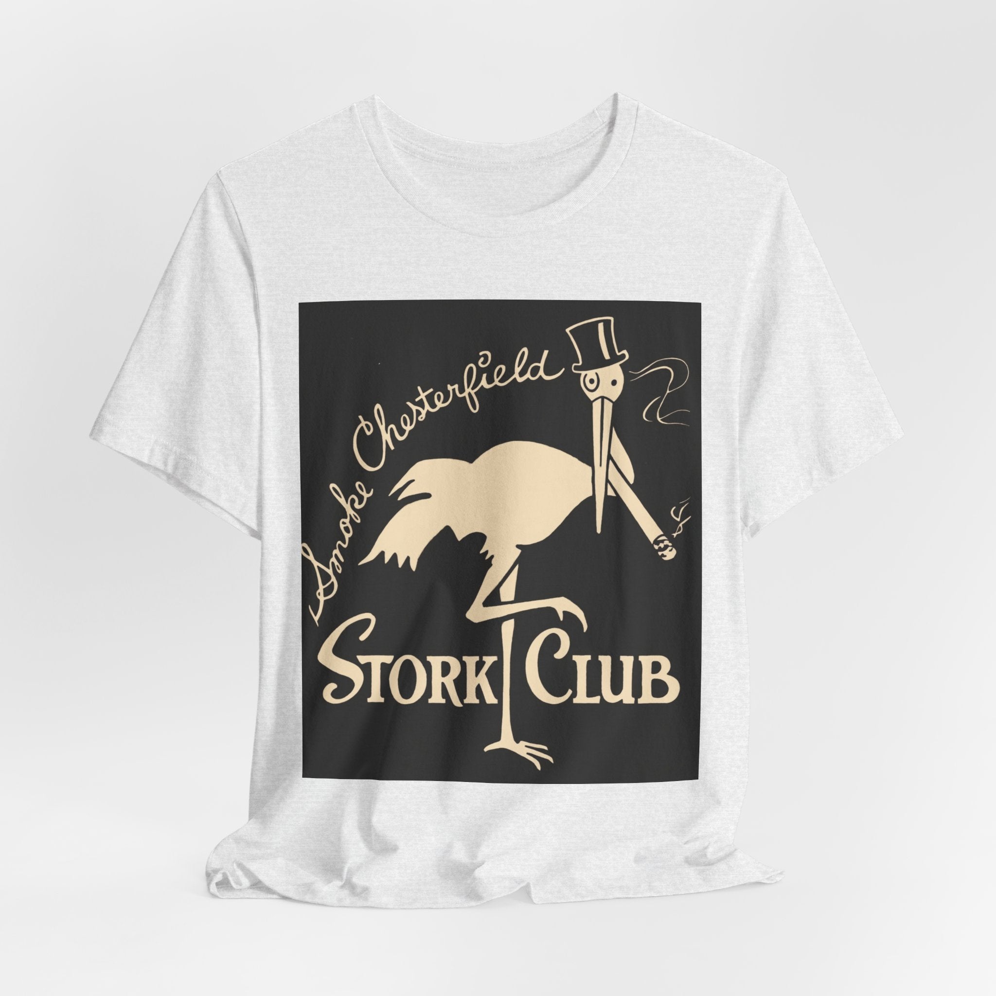 Stork Club NYC with Chesterfield vintage stork logo
