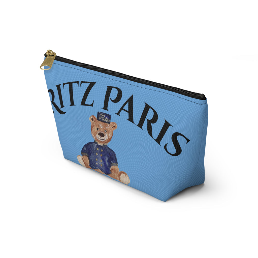 Ritz Paris Teddy Bear Accessory Pouch | Place Vendôme Cosmetic Bag
