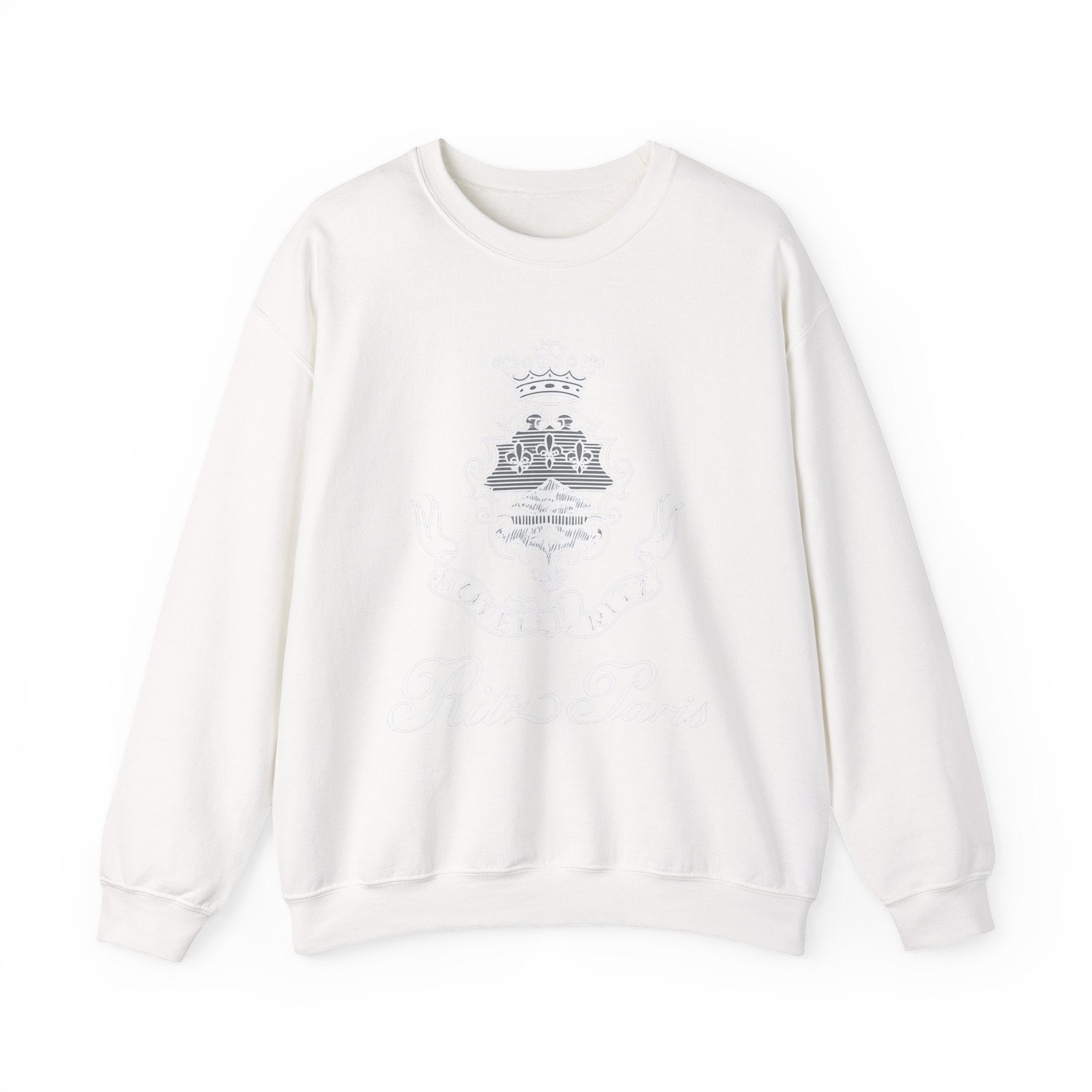 Ritz Paris Sweatshirt with Vintage Crest Logo