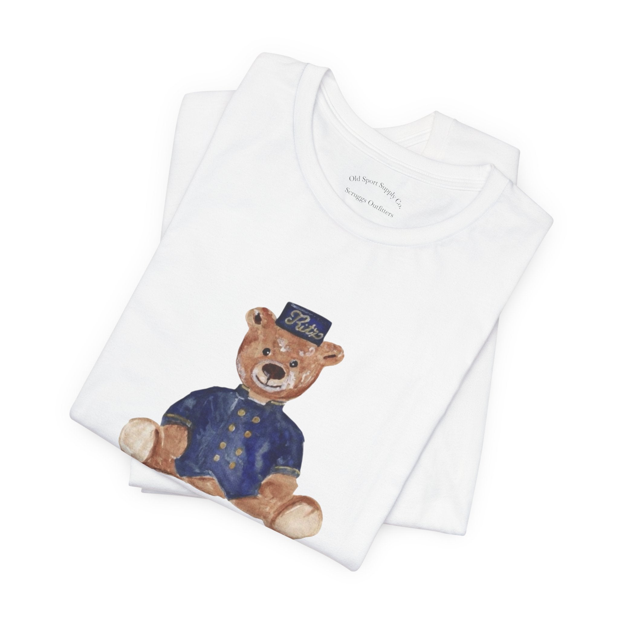 Vintage Ritz Paris Teddy Bear T-Shirt