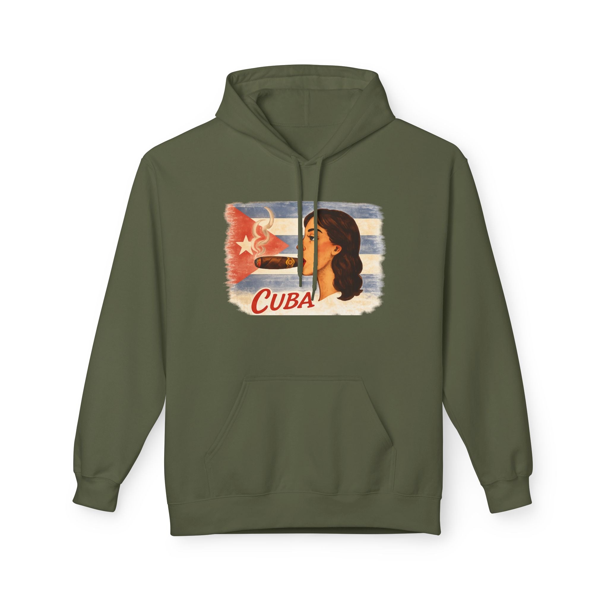 Retro Cuban Vintage Cigar Hoodie