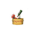 Coq au Vin rooster French kitchen Vinyl sticker