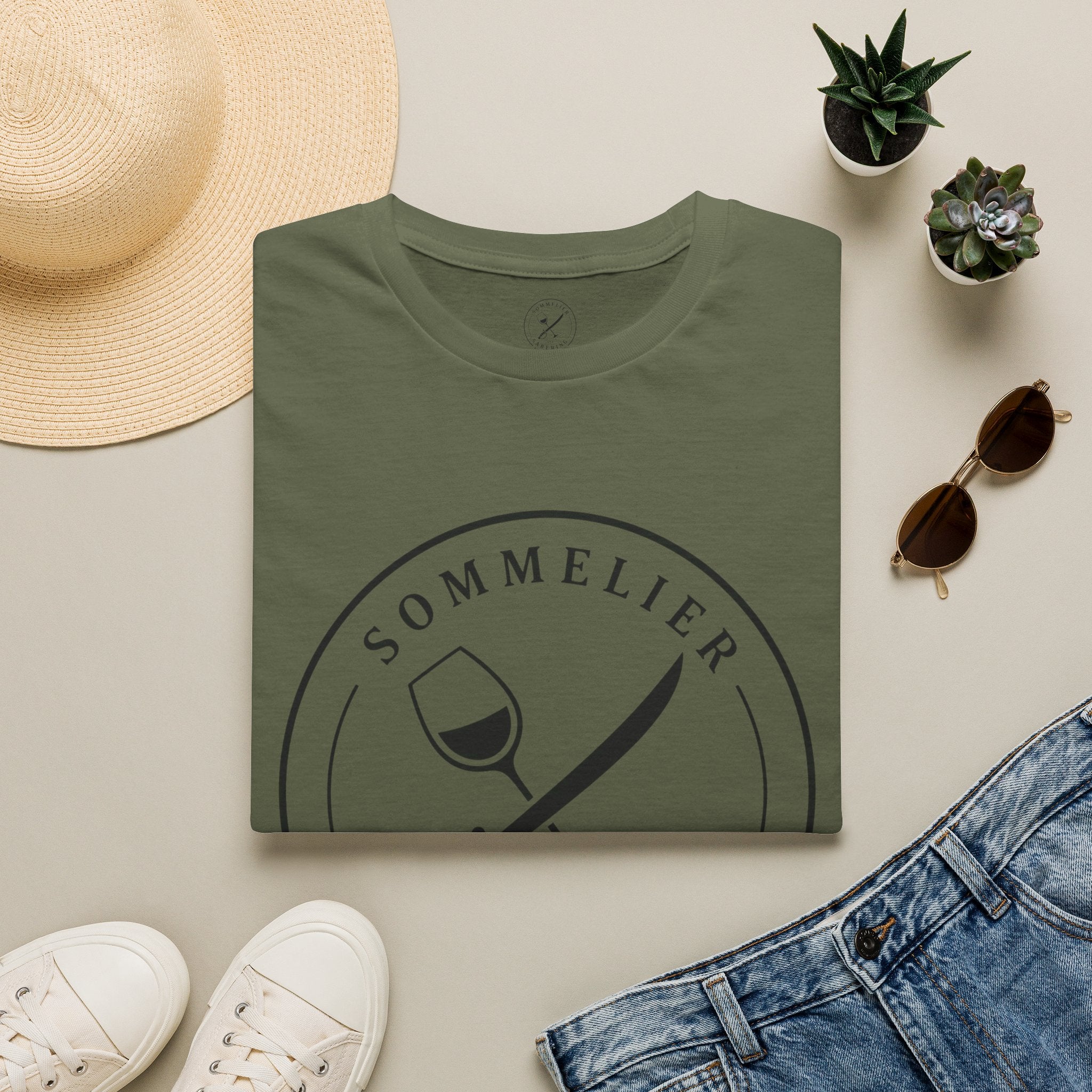Sommelier and Sabering logo T-Shirt