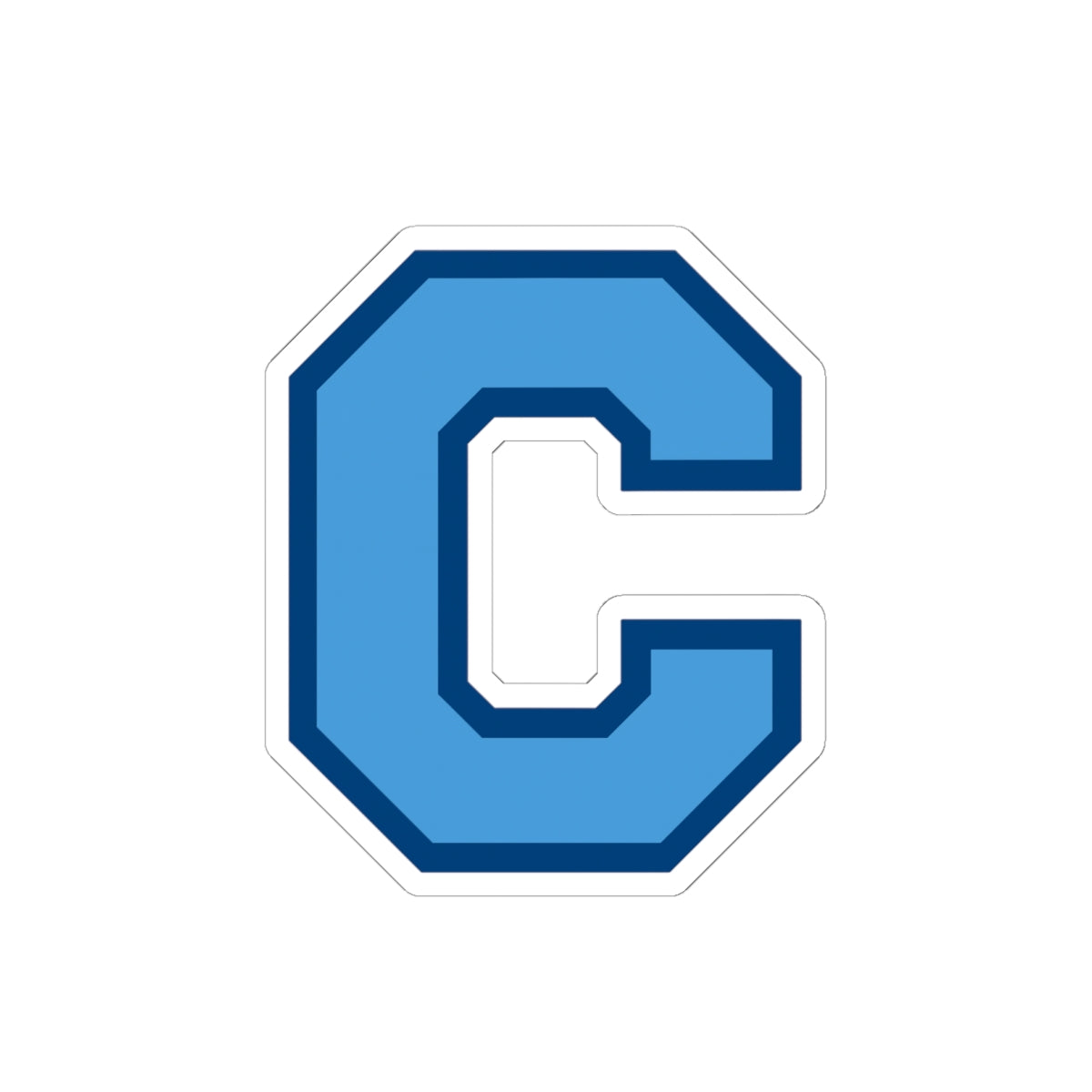 Citadel Letter C Vinyl Sticker