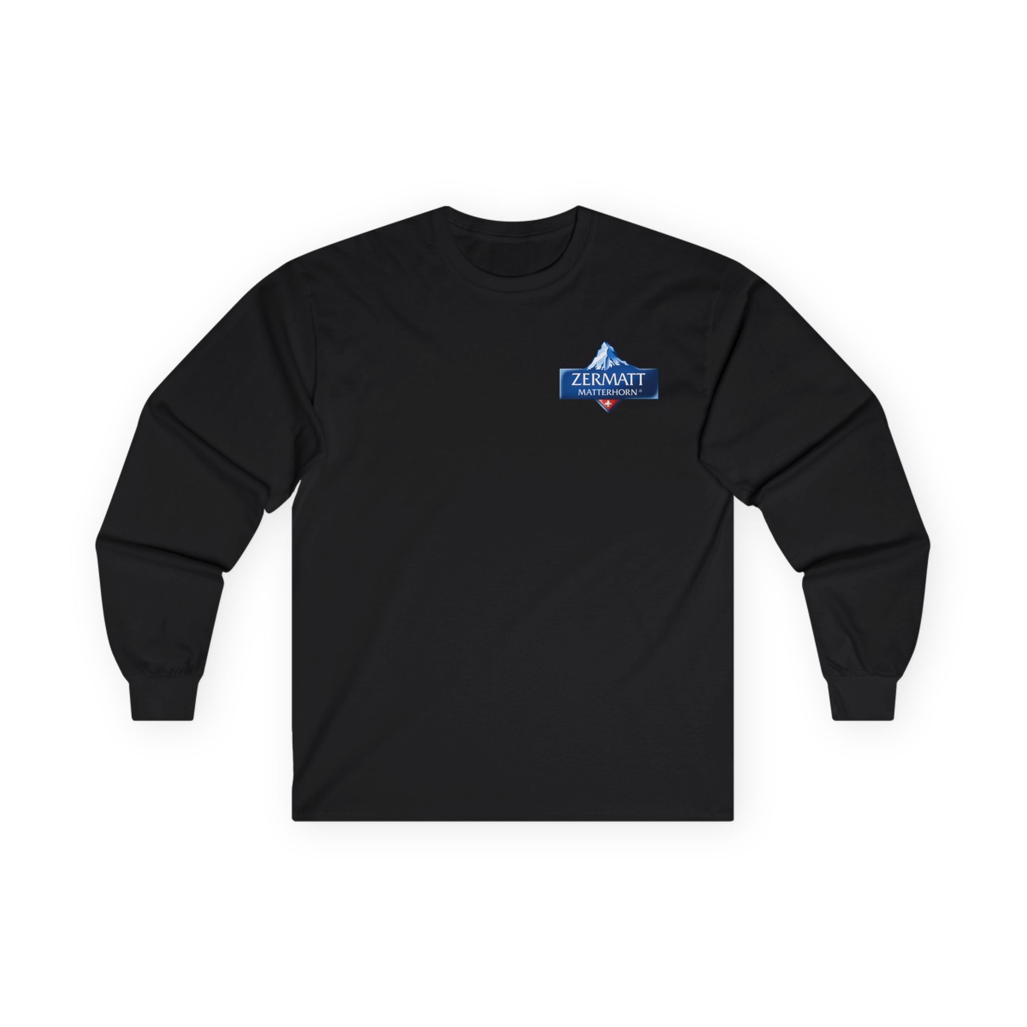 Zermatt Matterhorn Logo Long Sleeve T-Shirt