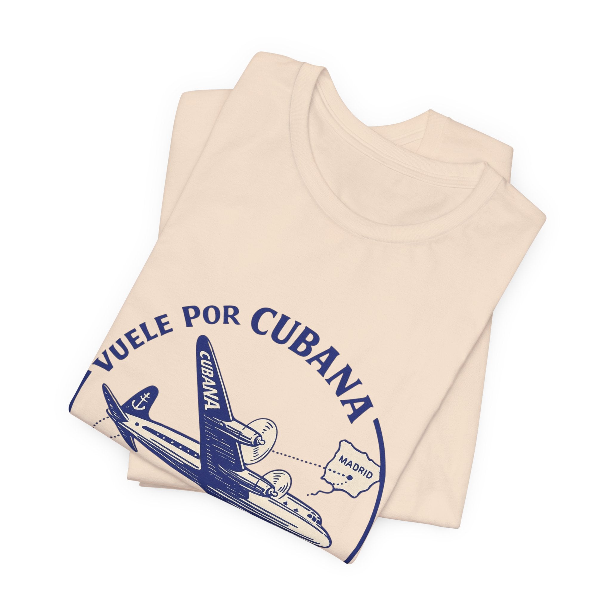 Vintage Cubana Travel, Vintage Jet Plane T-Shirt, Perfect Gift for Travelers, Vacation Outfit, Retro Aviation Style