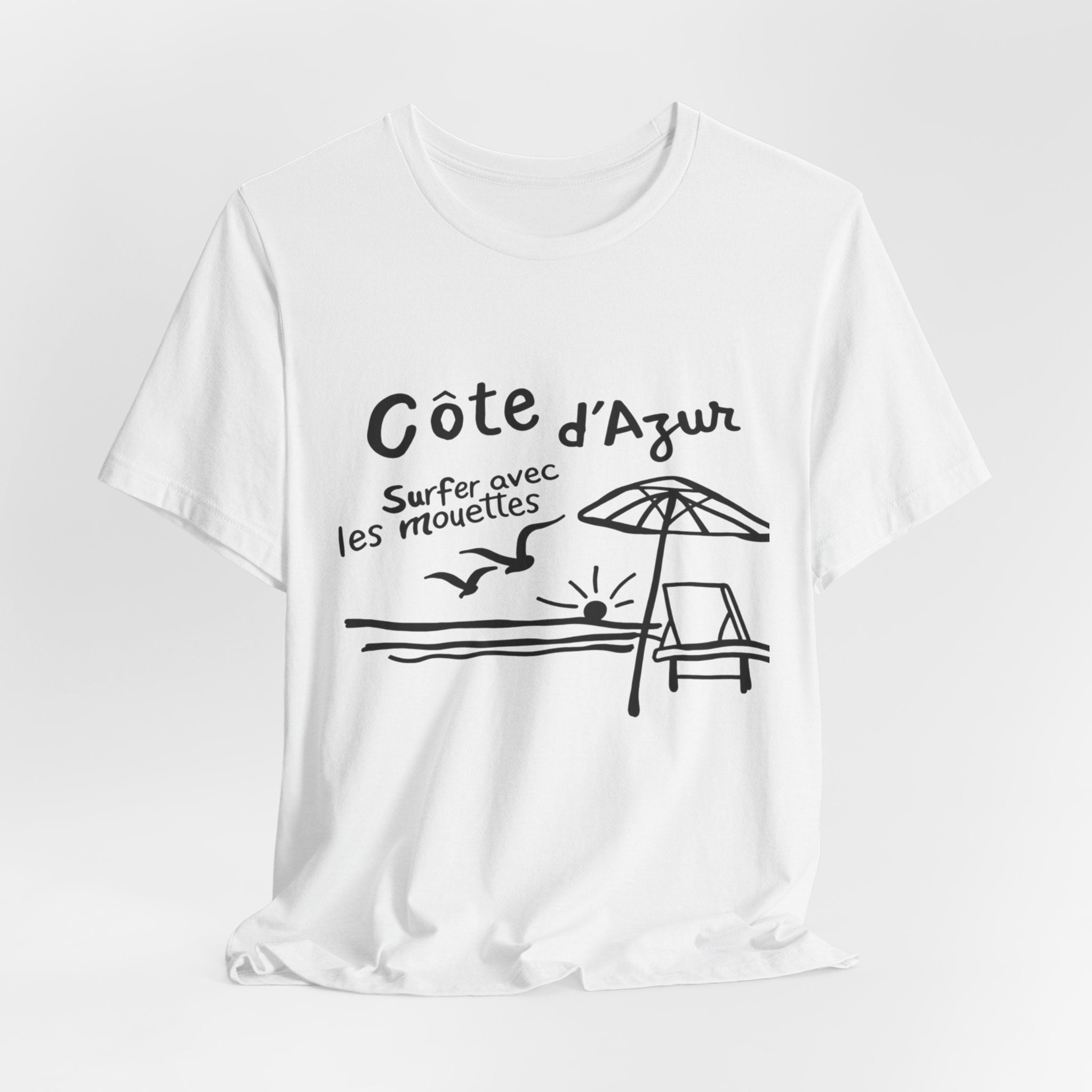 Côte d'Azur Beach French Riviera T-shirt