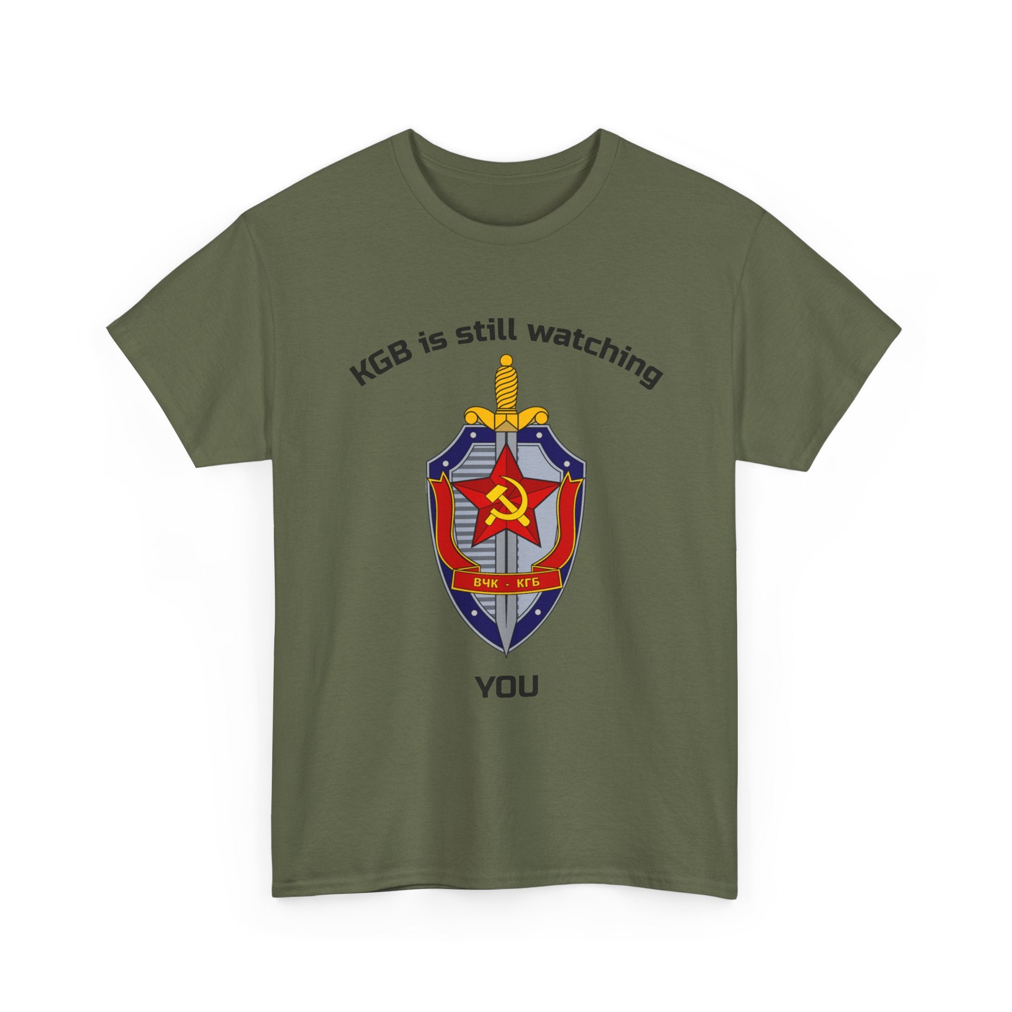 KGB Inspired Reto Soviet T-shirt