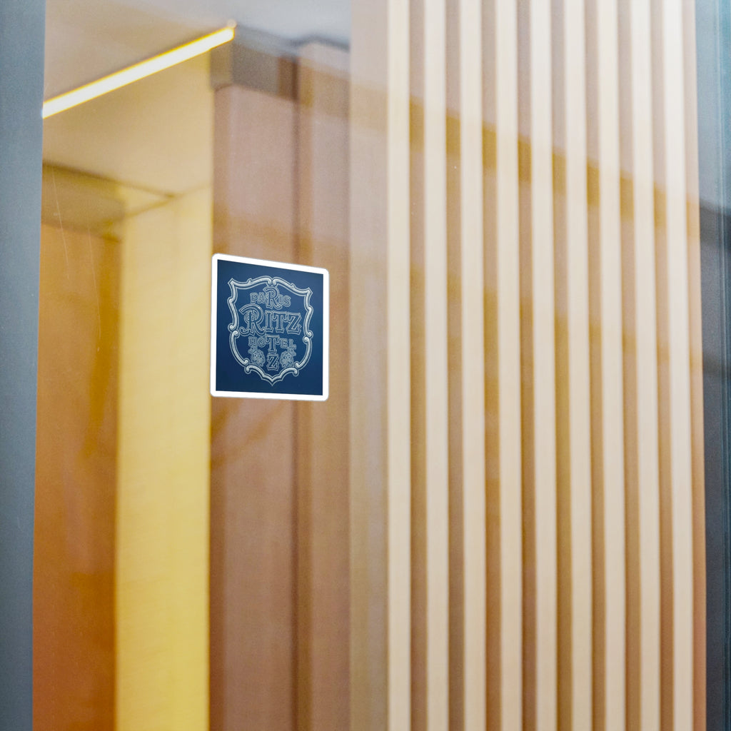 Paris Ritz Hotel Vinyl Sticker