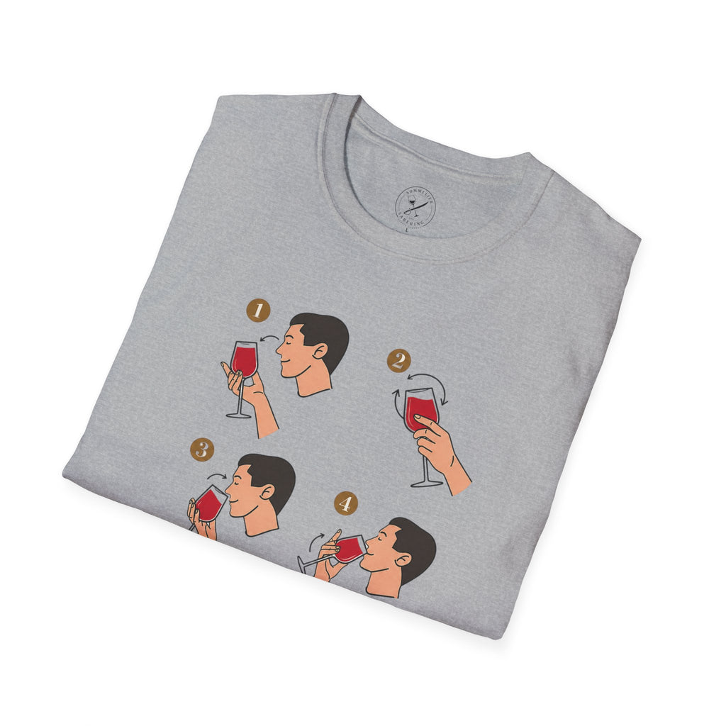 Wine Tasting  T-shirt | Découverte l'art de la dégustation T-Shirt | Wine Tasting Illustration