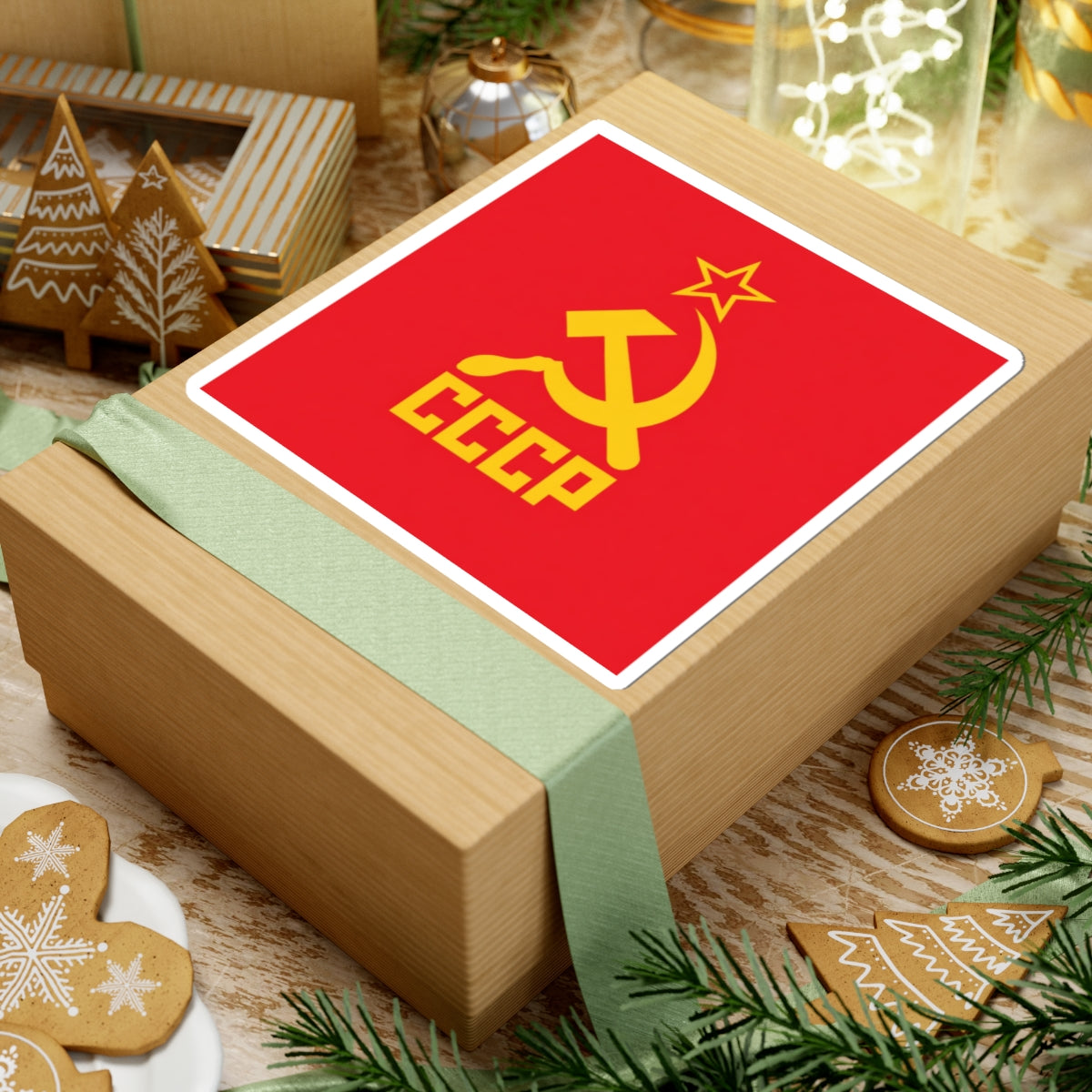 USSR Soviet Hammer & Sickle CCCP Vinyl Sticker