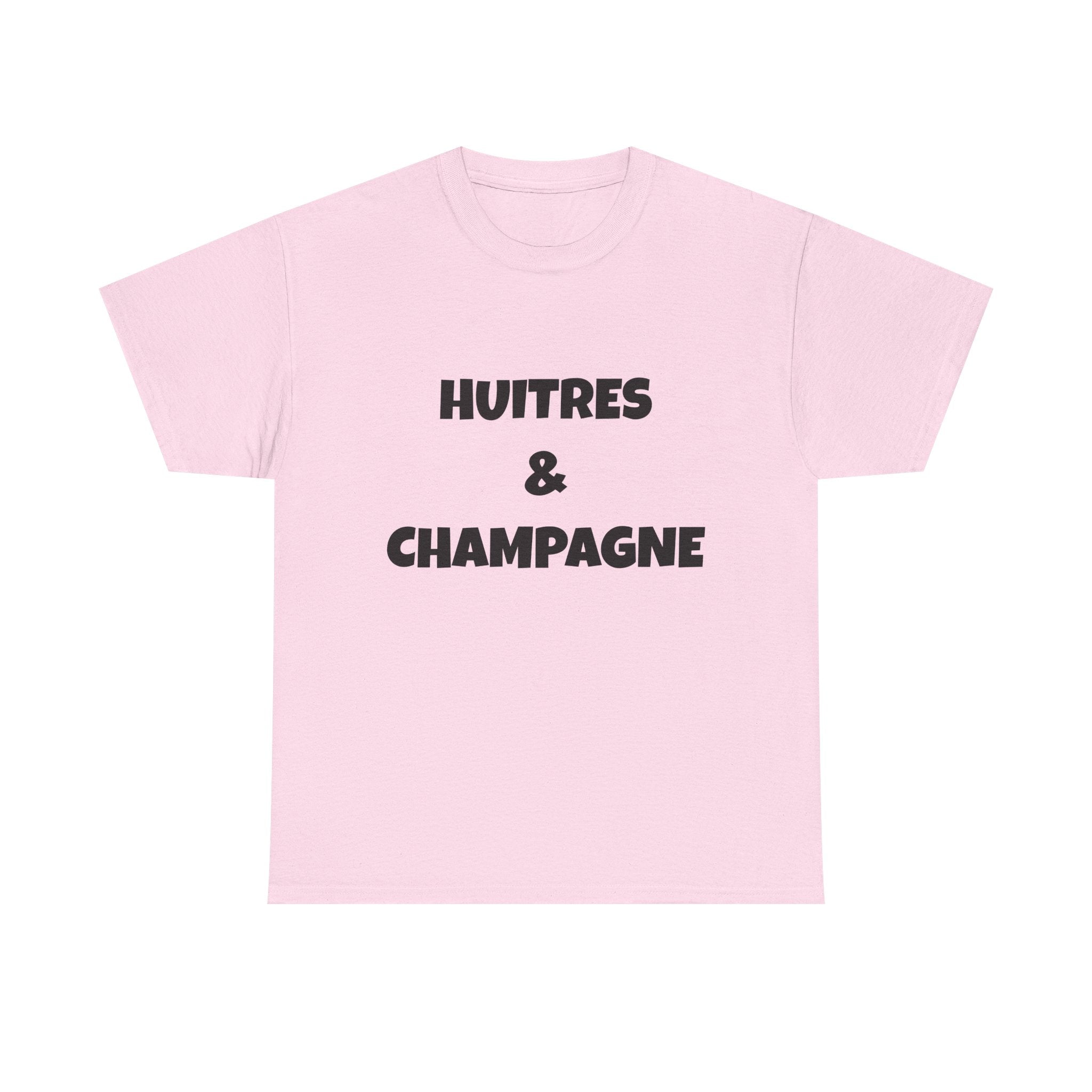 Huitres & Champagne T-shirt / French Champagne T-Shirt