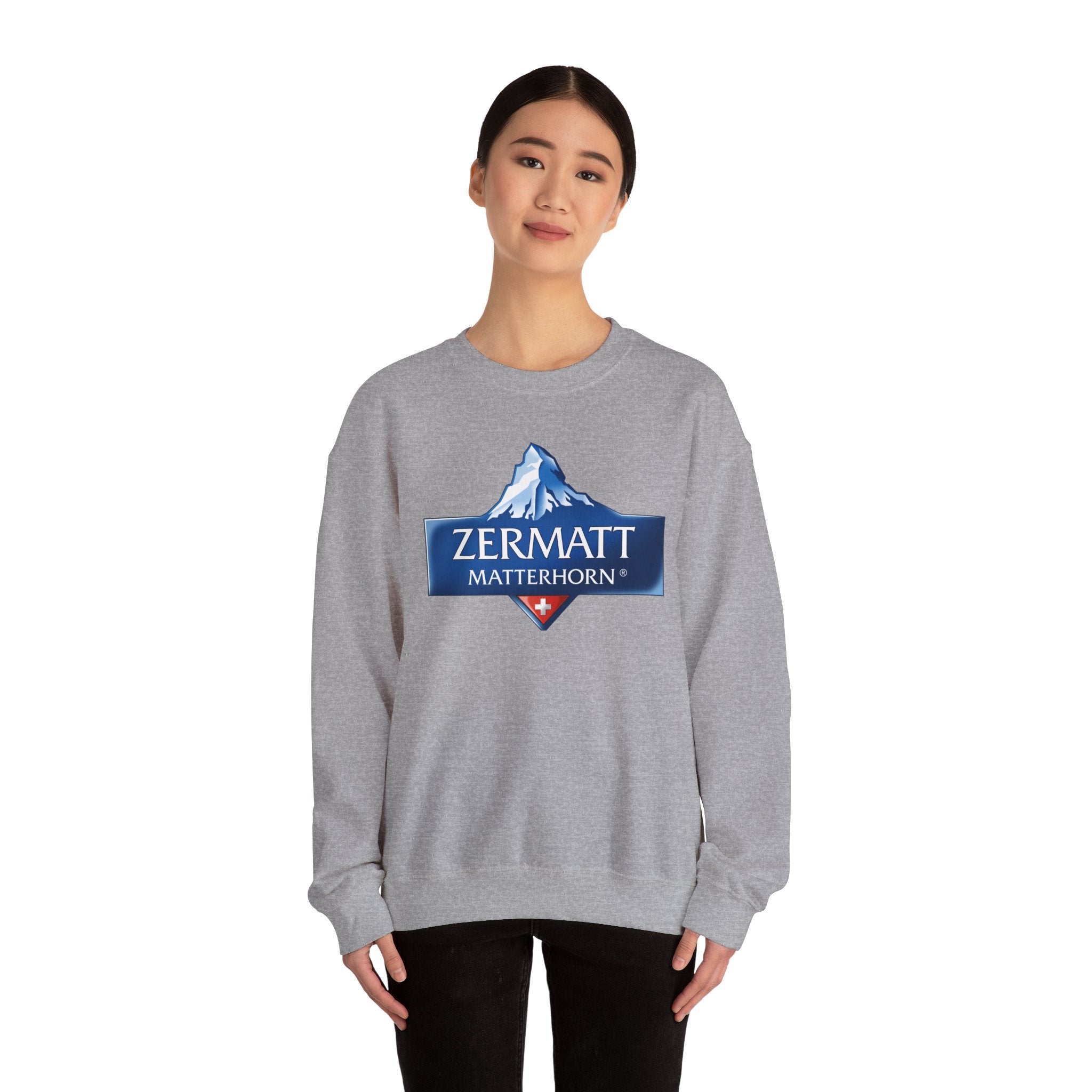 Zermatt Switzerland Matterhorn Logo Sweatshirt