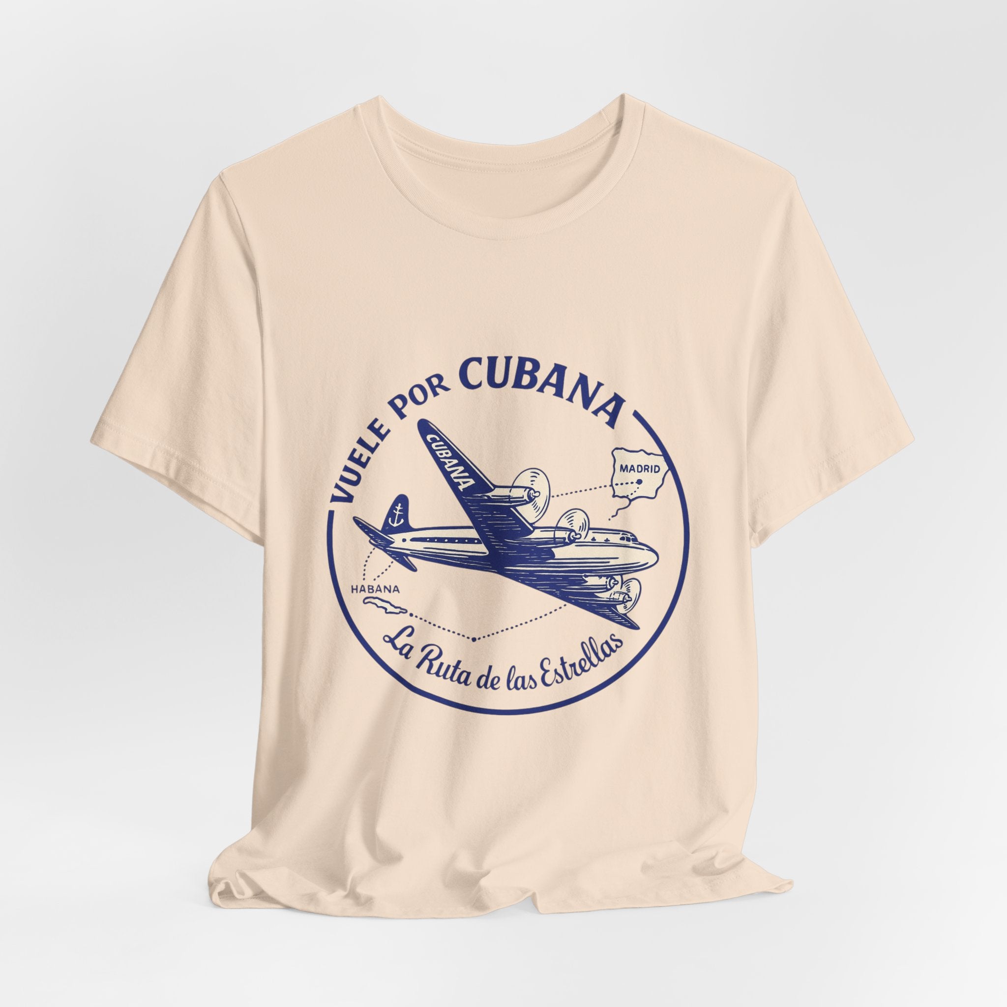 Vintage Cubana Travel, Vintage Jet Plane T-Shirt, Perfect Gift for Travelers, Vacation Outfit, Retro Aviation Style