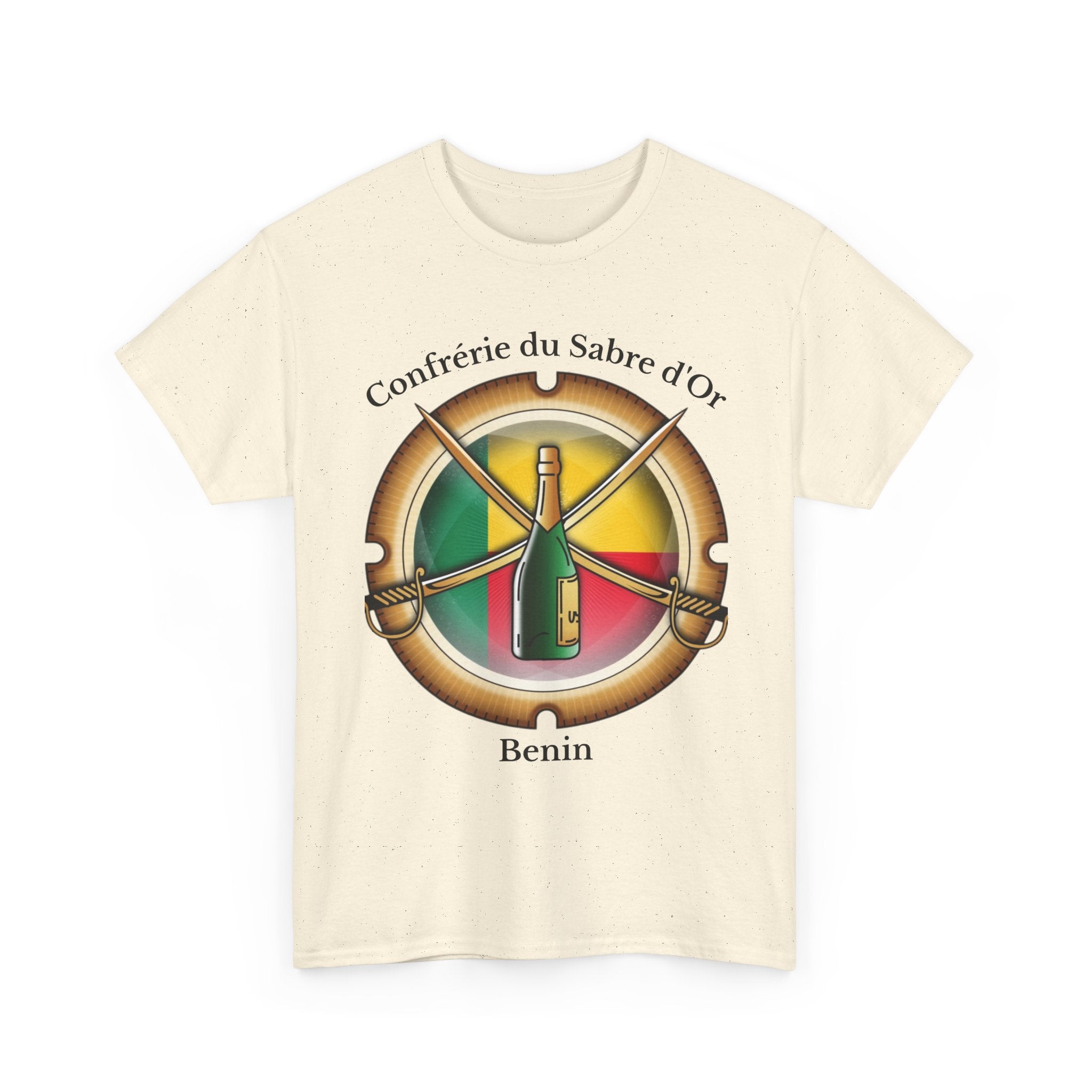 Confrérie du Sabre d'Or Benin T-Shirt | Champagne Sabre Benin