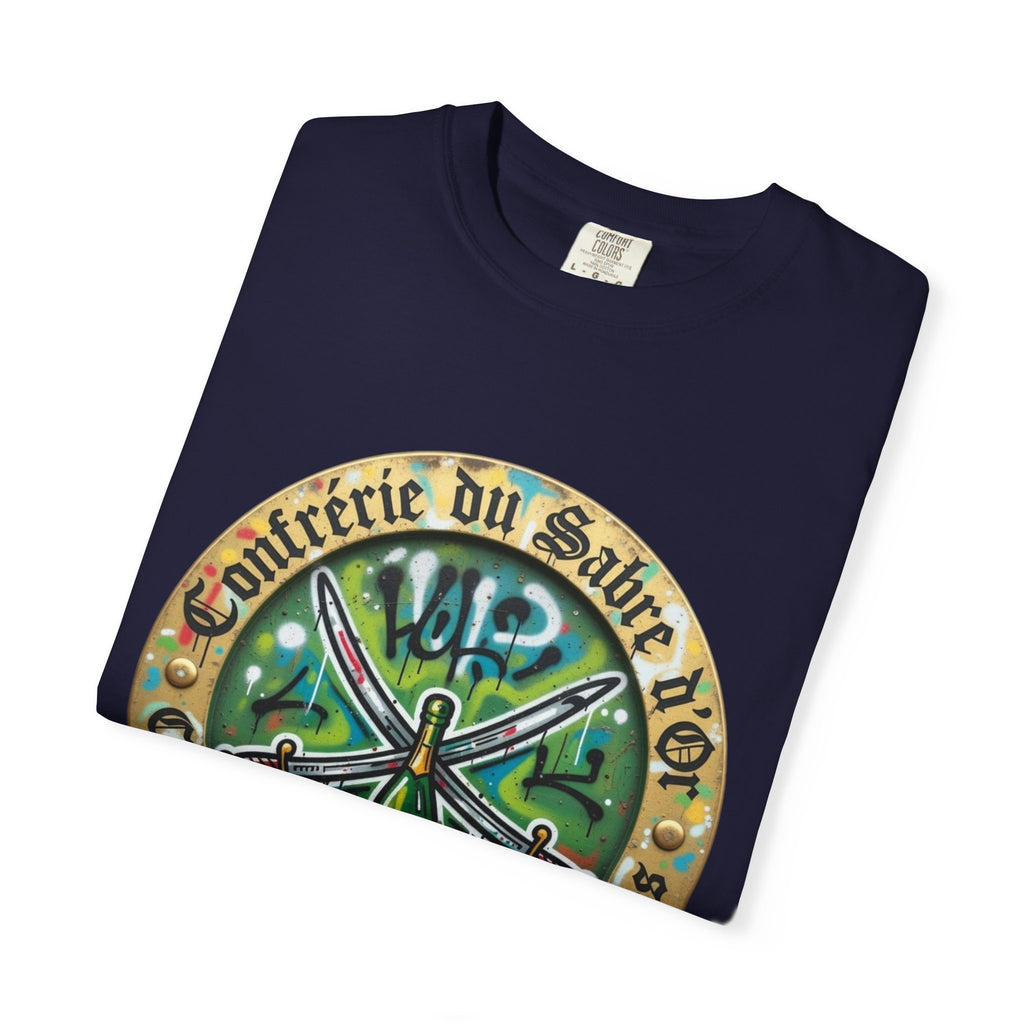 Graffiti Confrerie du Sabre d'Or logo T-shirt