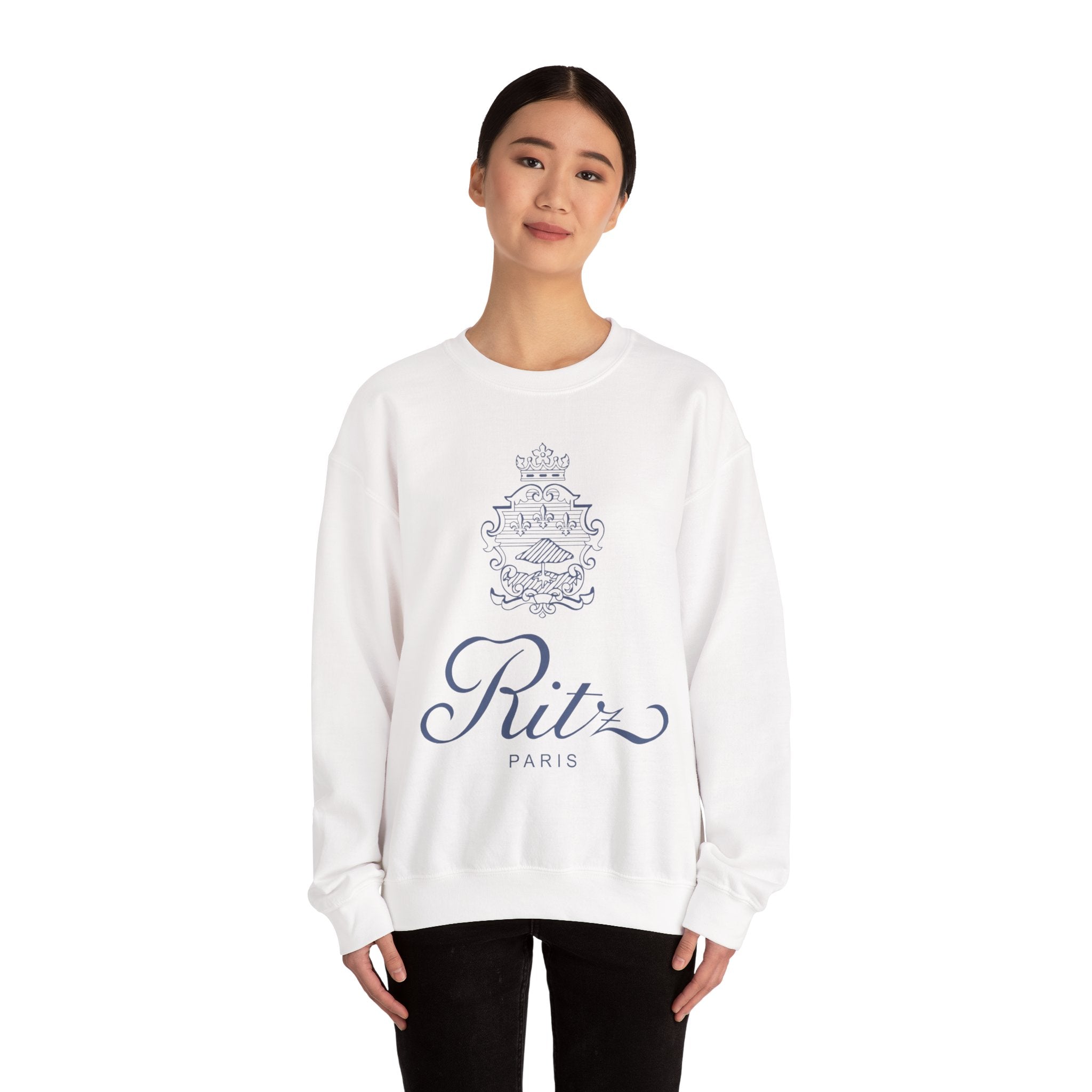 Vintage Ritz Paris crest sweatshirt