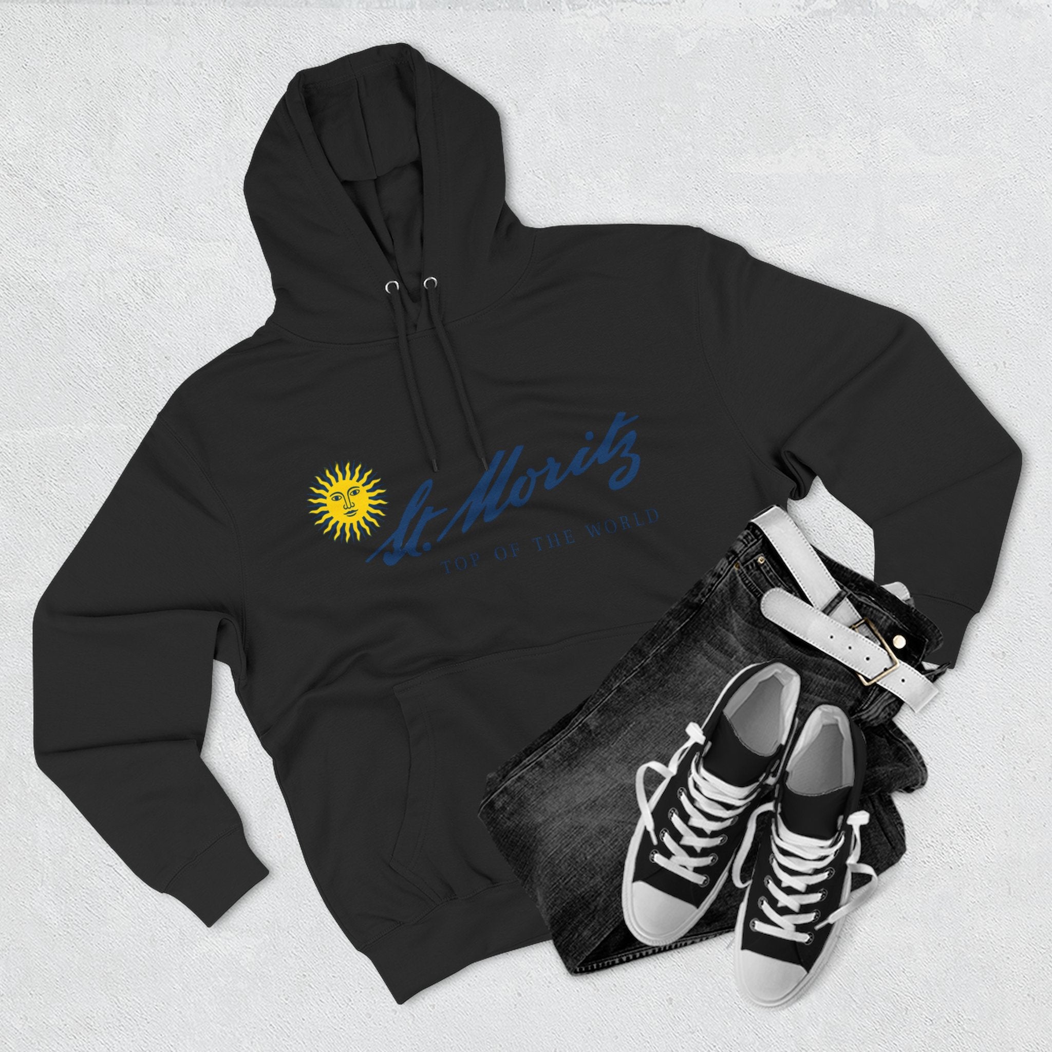 St. Moritz Ski Resort Hoodie