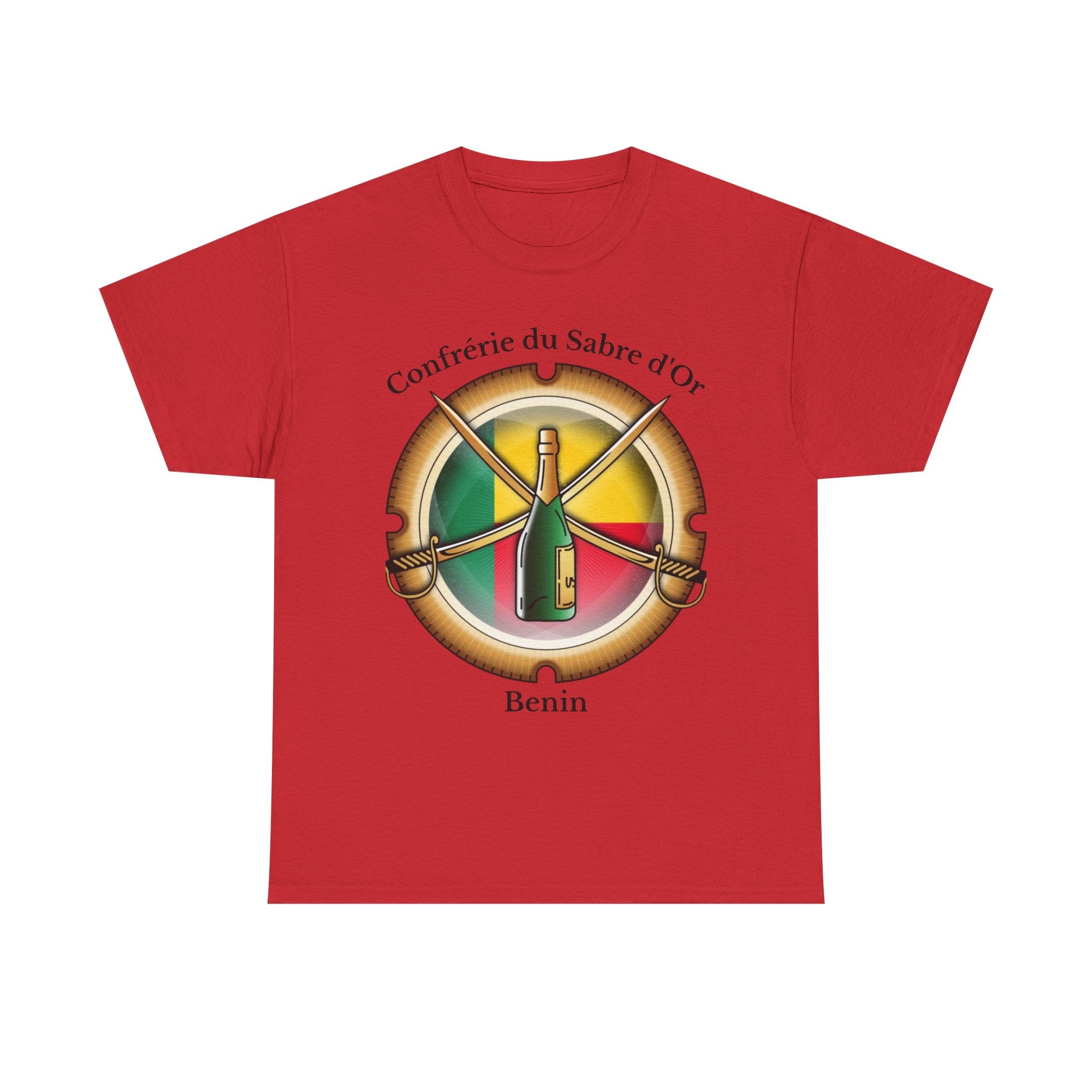 Confrérie du Sabre d'Or Benin T-Shirt | Champagne Sabre Benin