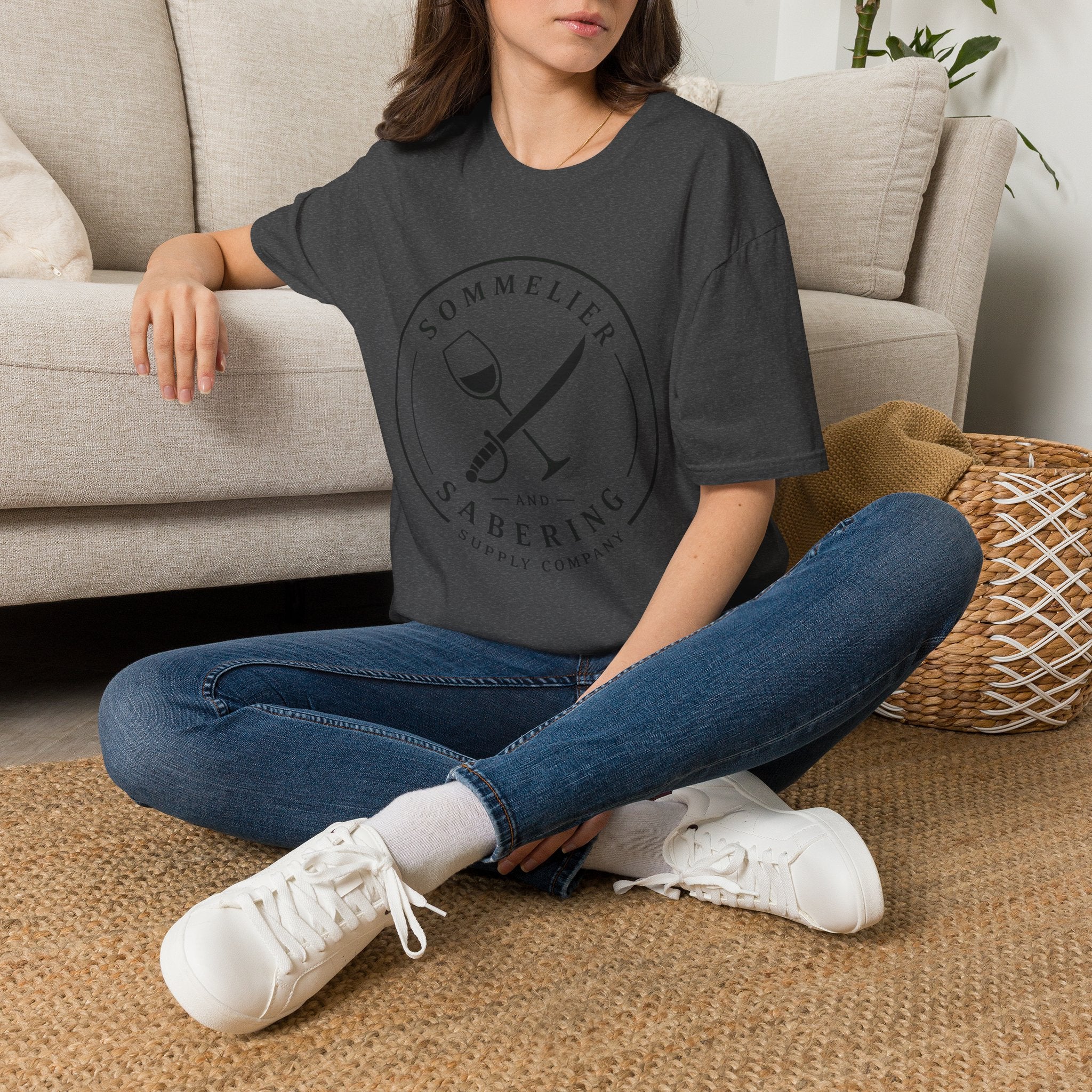 Sommelier and Sabering logo T-Shirt
