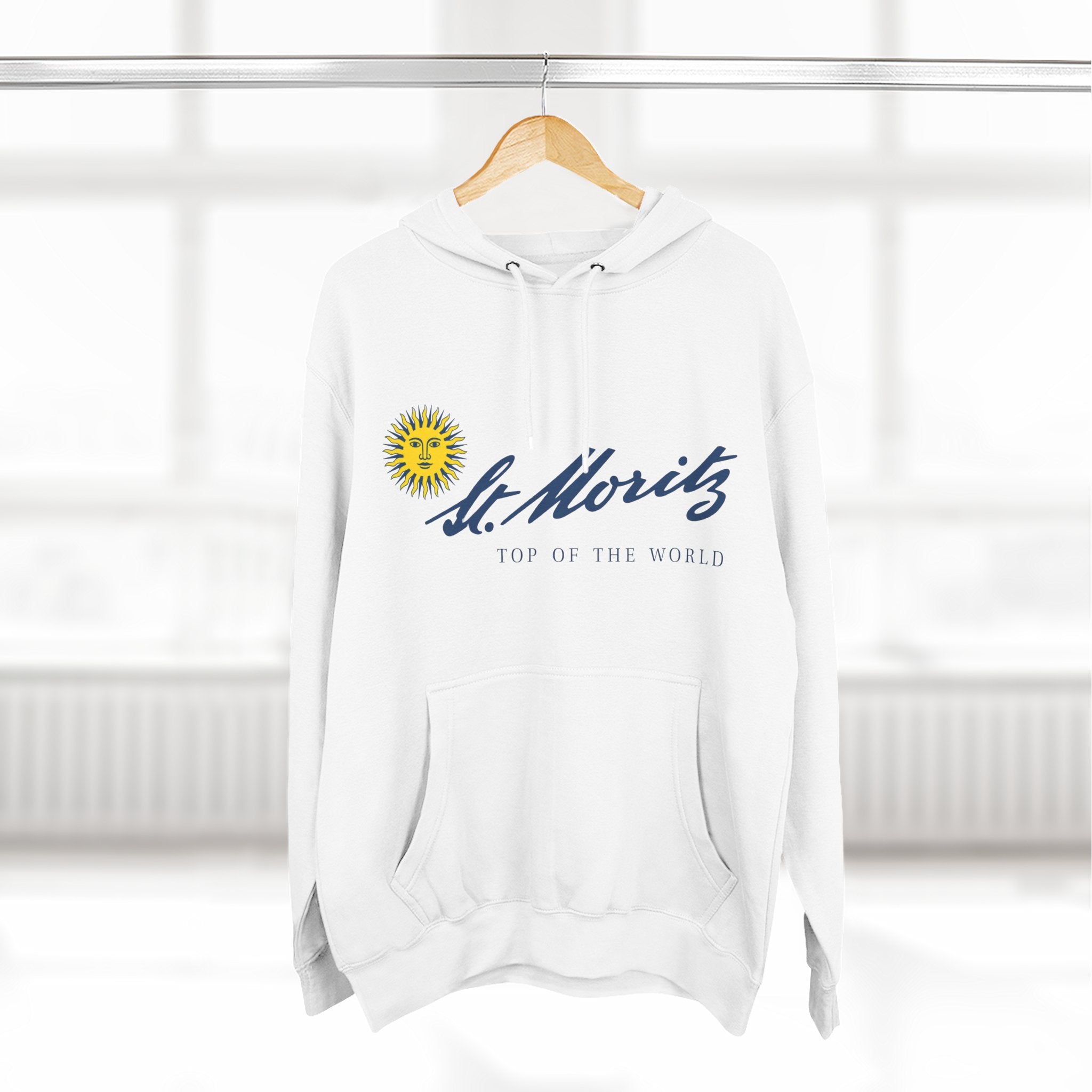 St. Moritz Ski Resort Hoodie