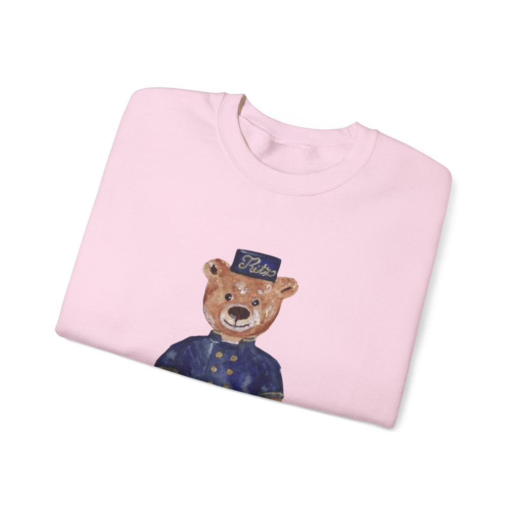 Vintage Ritz Paris Teddy Bear Sweatshirt | Paris, France