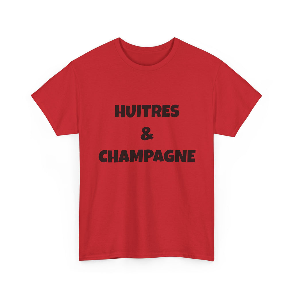 Huitres & Champagne T-shirt / French Champagne T-Shirt