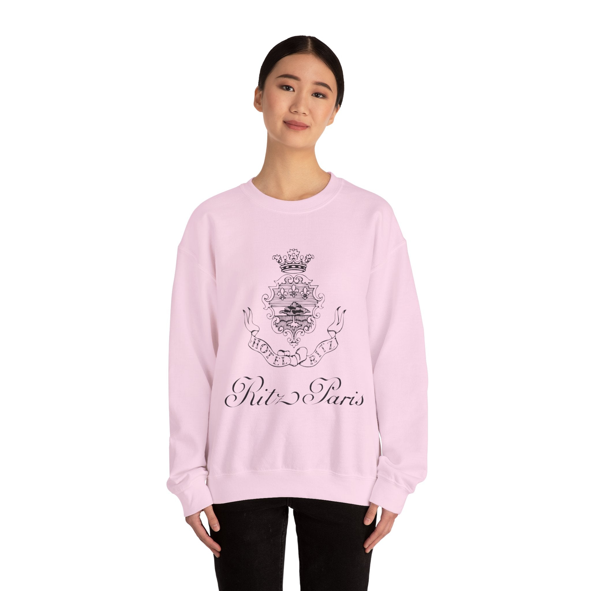 Ritz Paris Crest Sweatshirt | Vintage Crest Crewneck